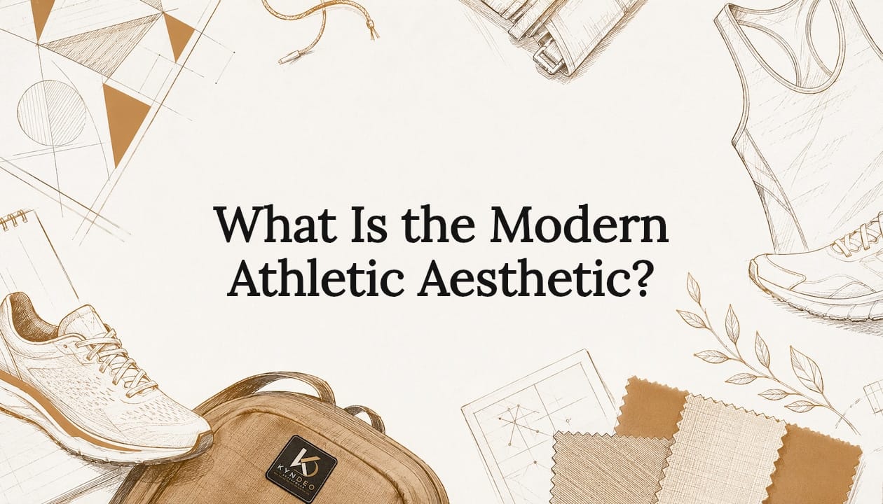 Decorative title card illustration for athletic aesthetic