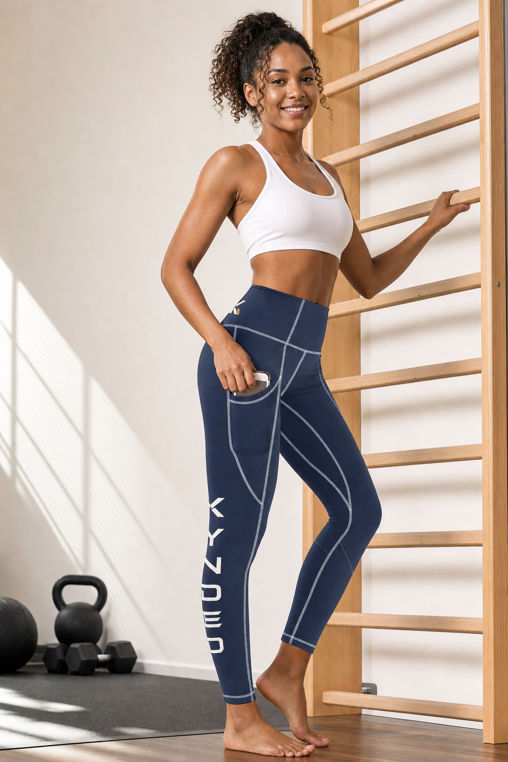 KYNDEO Purpose Midnight High-rise Yoga Pants