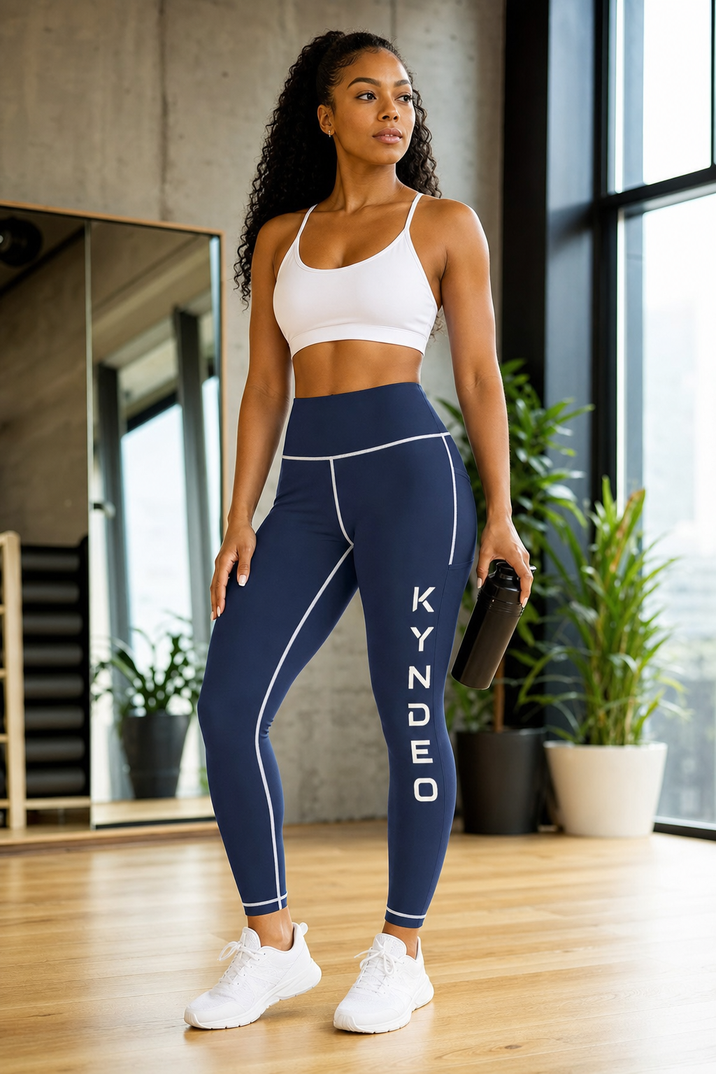 KYNDEO Midnight High-rise Yoga Pants