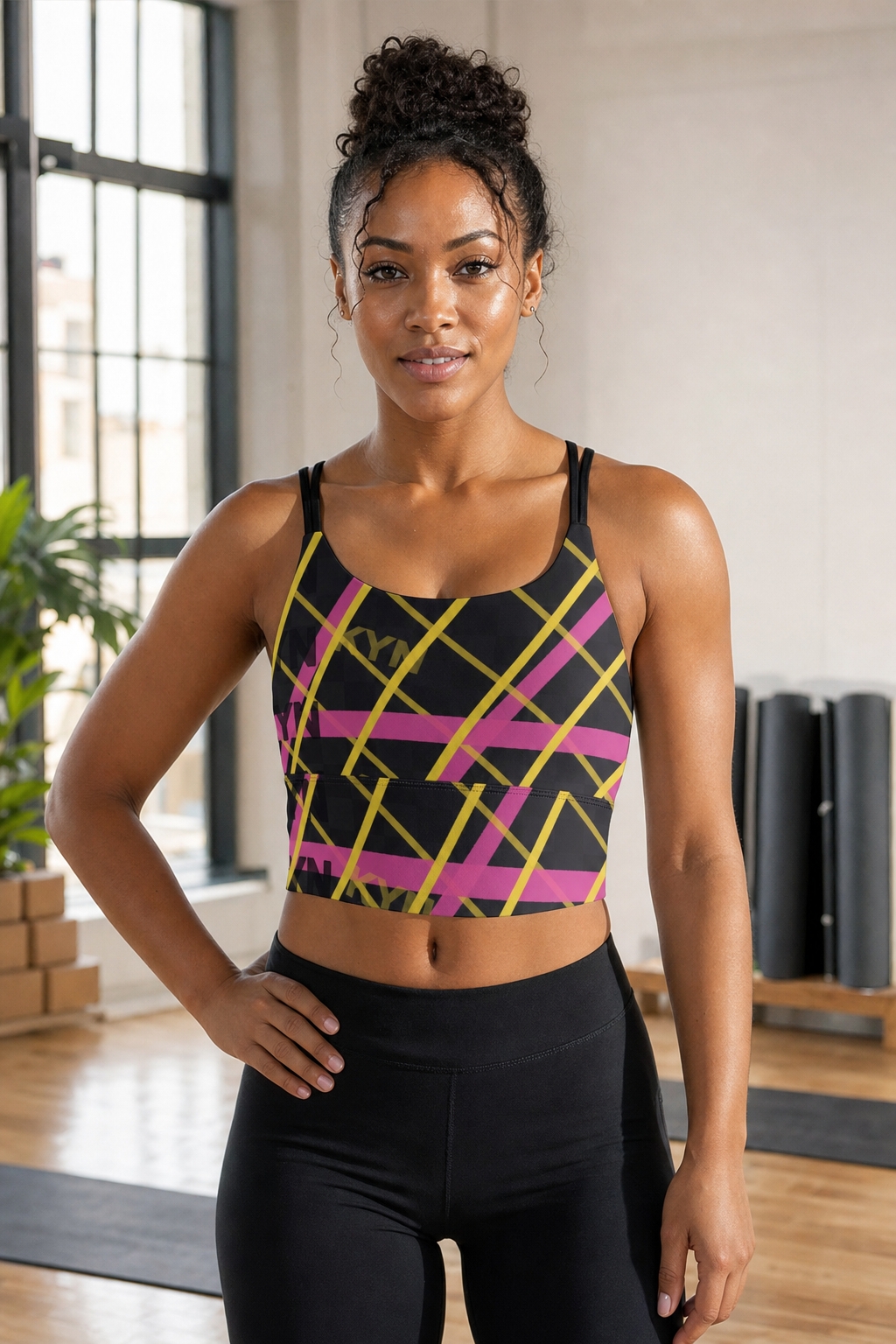 KYNDEO Short Yoga Tops