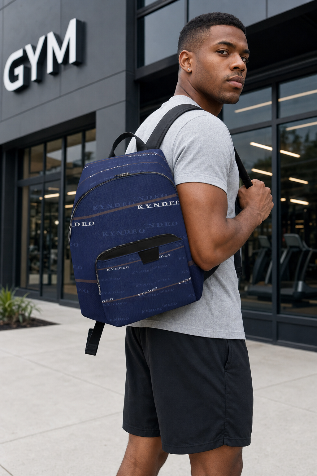 KYNDEO Leather Backpack - Royal Signature