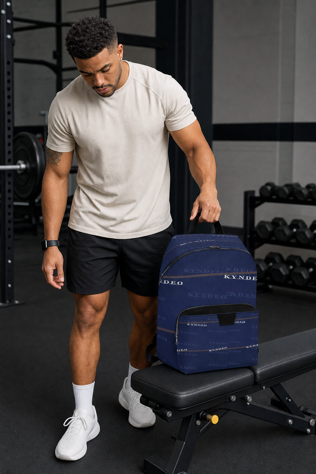 KYNDEO Leather Backpack - Royal Signature