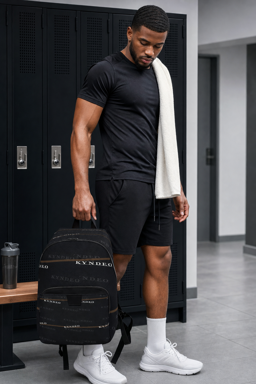 KYNDEO Leather Backpack - Noir Signature
