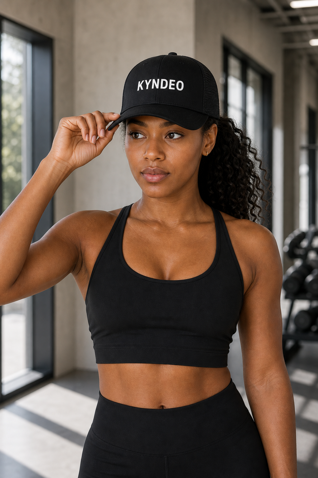 KYNDEO Noir Ivory Hat