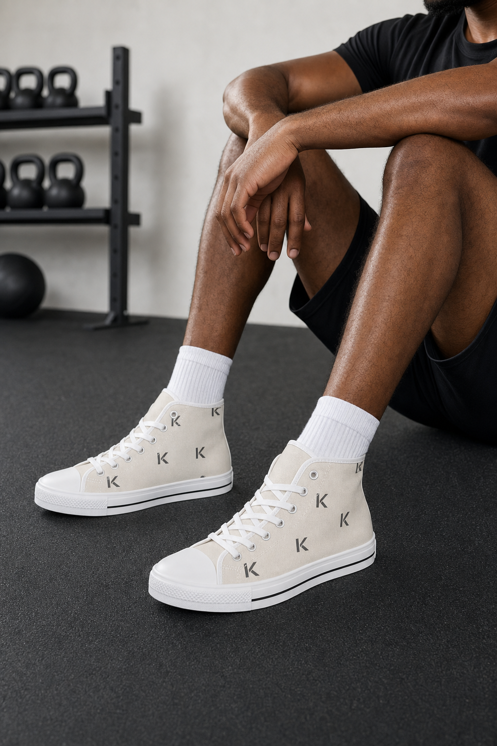 KYNDEO Lift Sneaker - Ivory High-Top