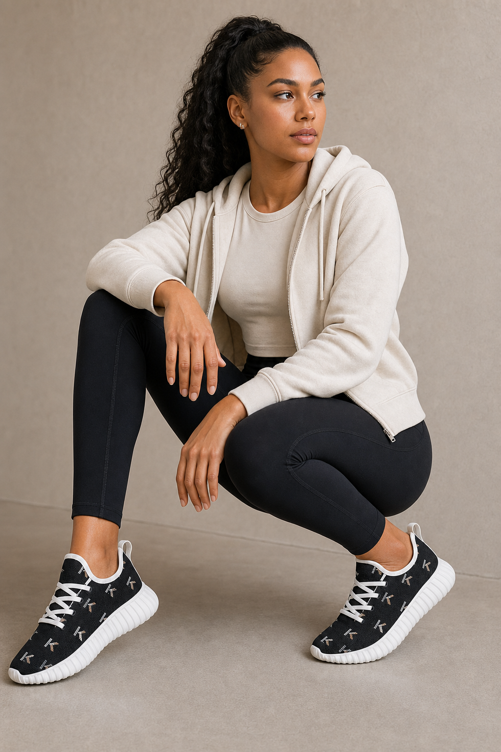 KYNDEO Crown Sneaker - Noir Crest