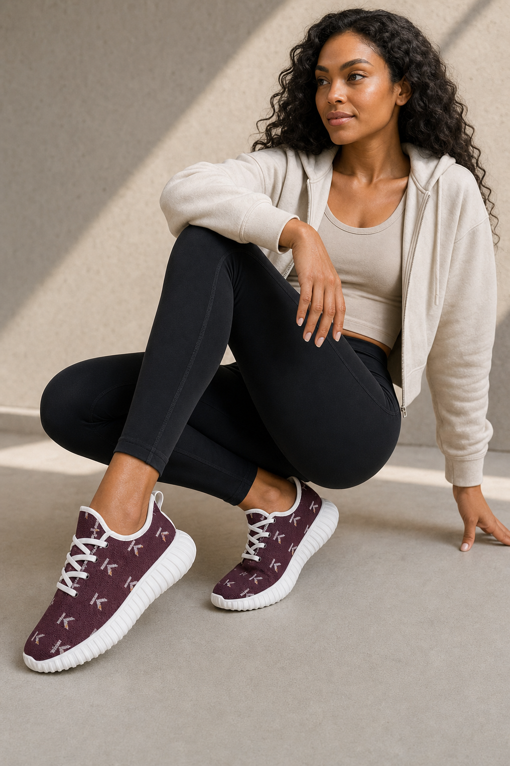 KYNDEO Crown Sneaker - Oxblood Crest