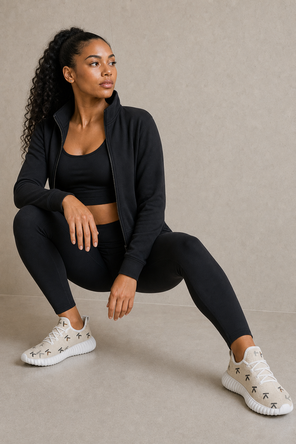 KYNDEO Crown Sneaker - Ivory Crest