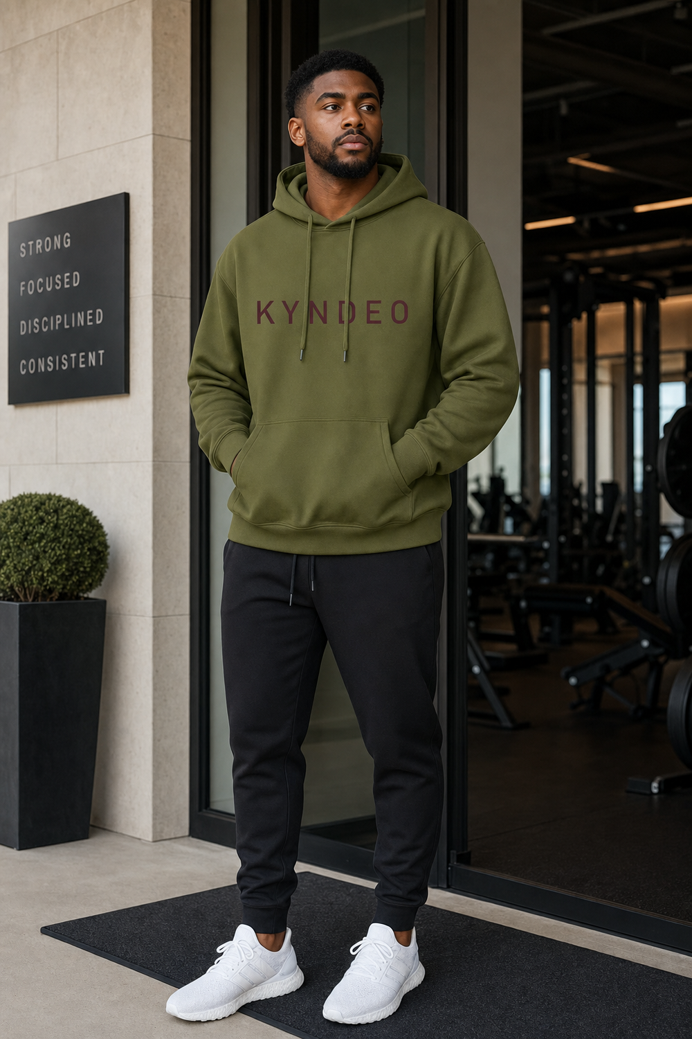 KYNDEO Signature House Hoodie - Plum Label