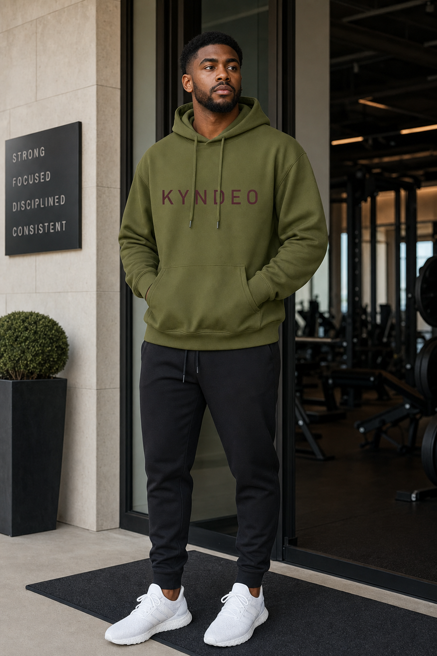 KYNDEO Signature House Hoodie - Plum Label