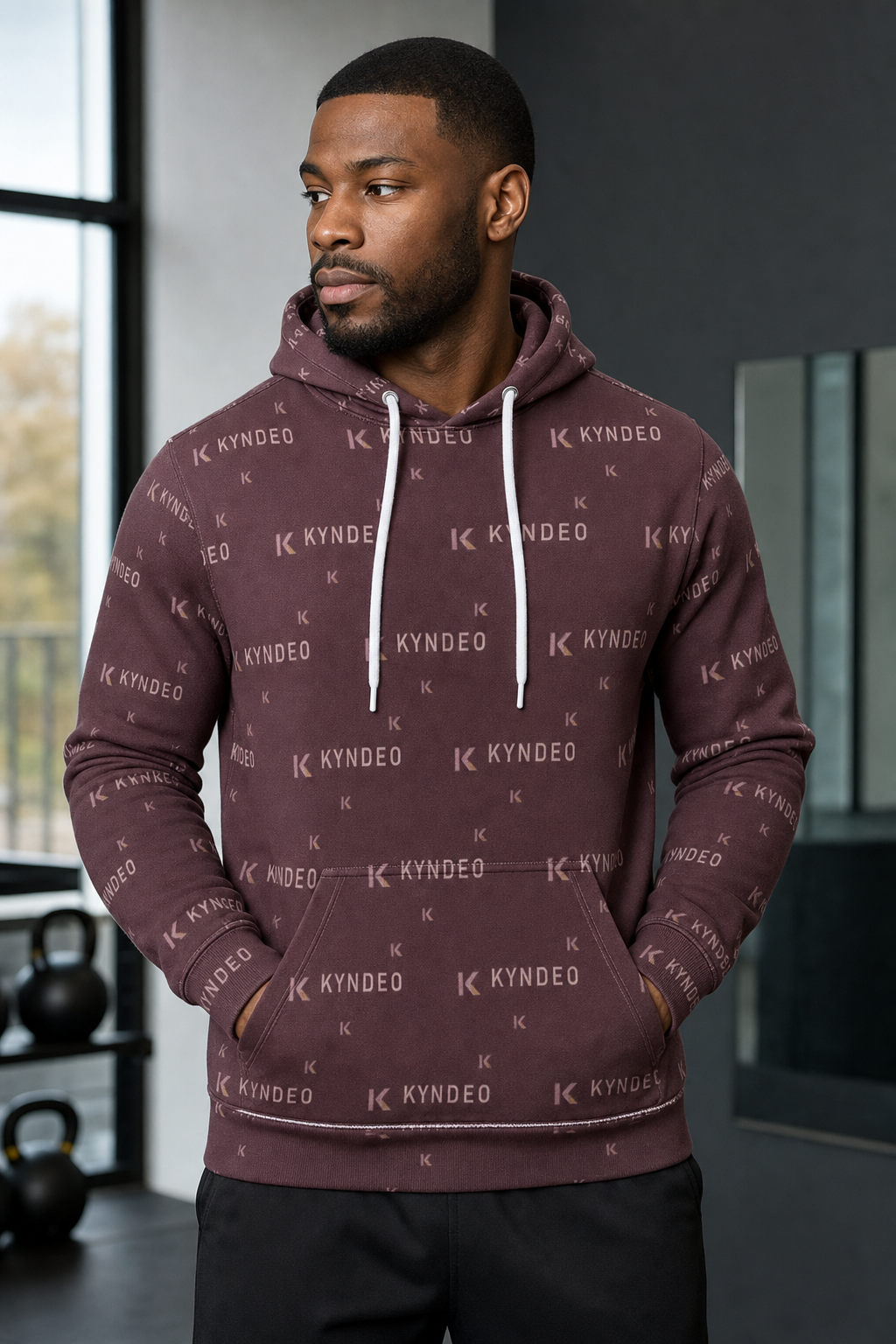 KYNDEO Obsidian House Hoodie - Oxblood
