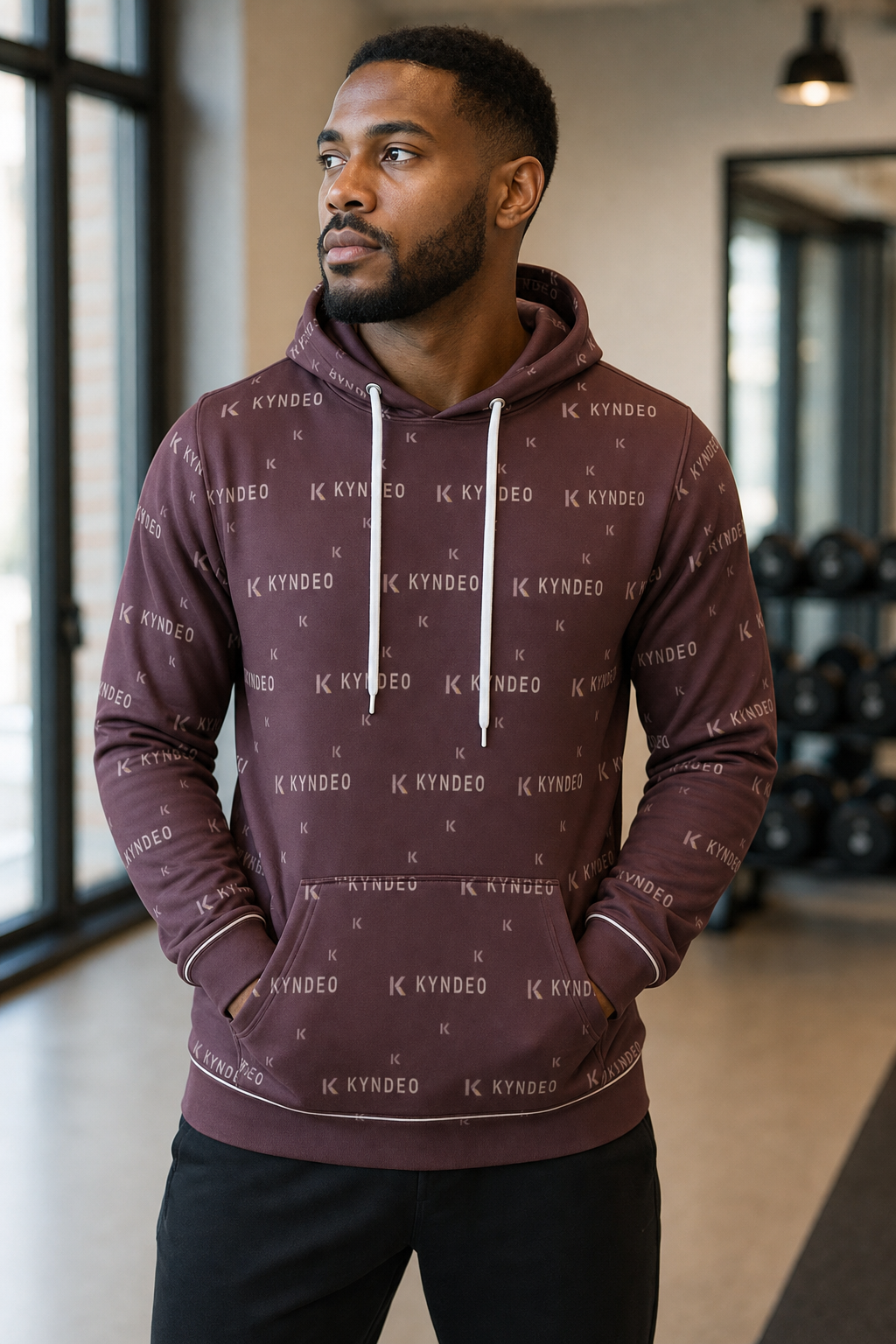 KYNDEO Obsidian House Hoodie - Oxblood