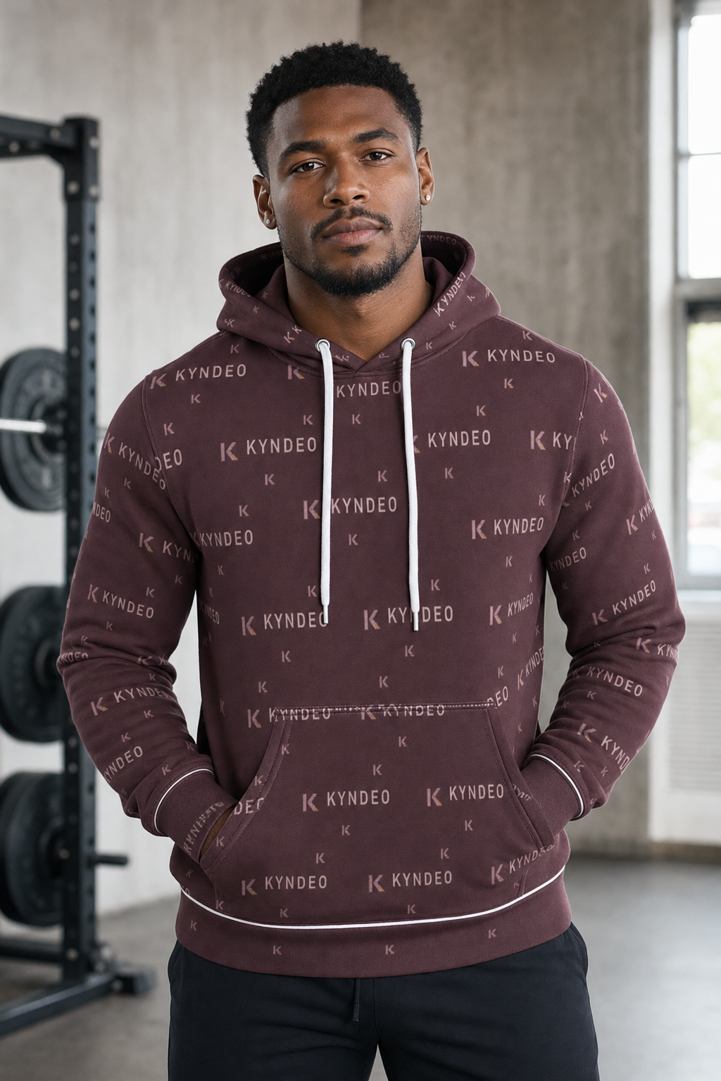 KYNDEO Obsidian House Hoodie - Oxblood