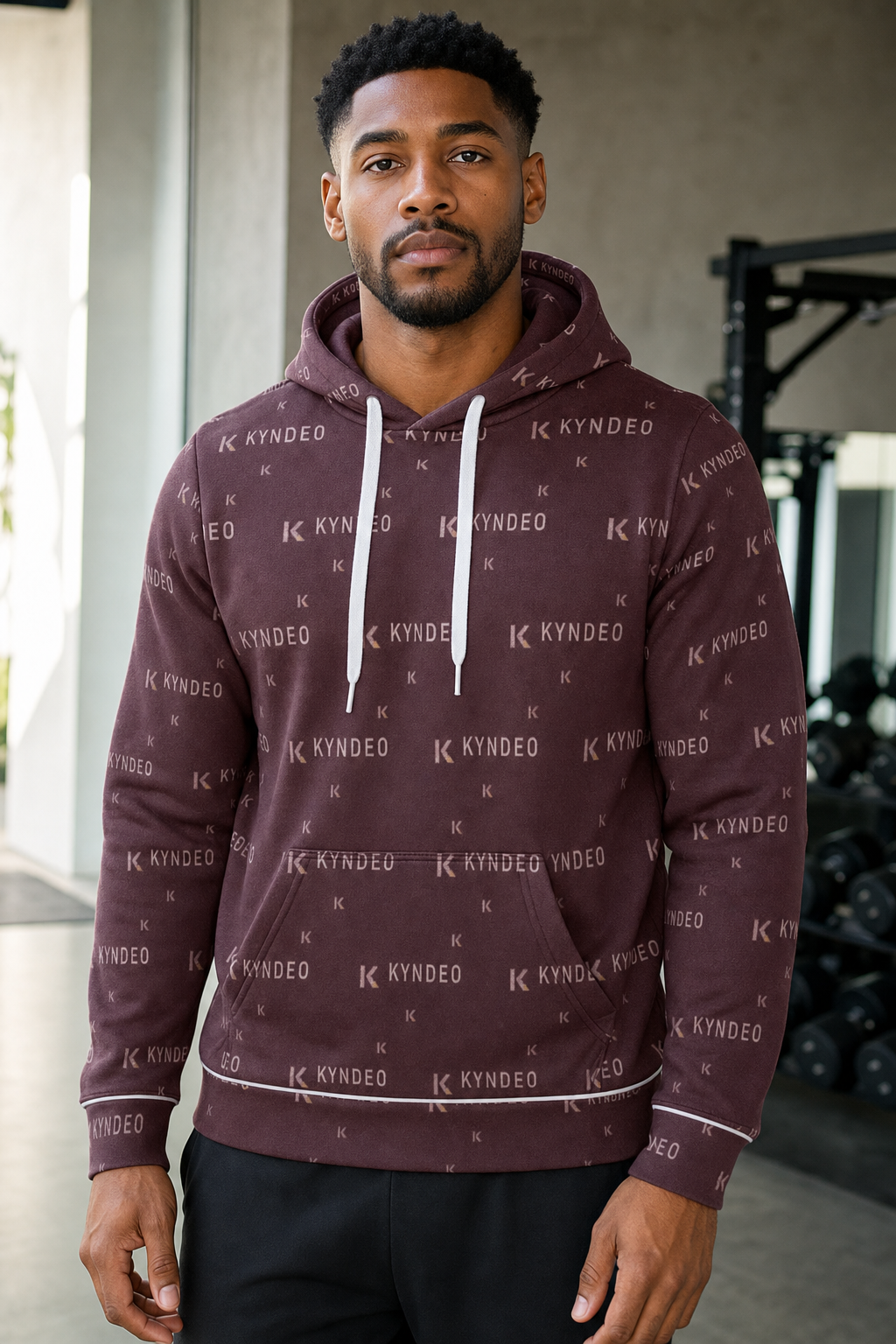 KYNDEO Obsidian House Hoodie - Oxblood