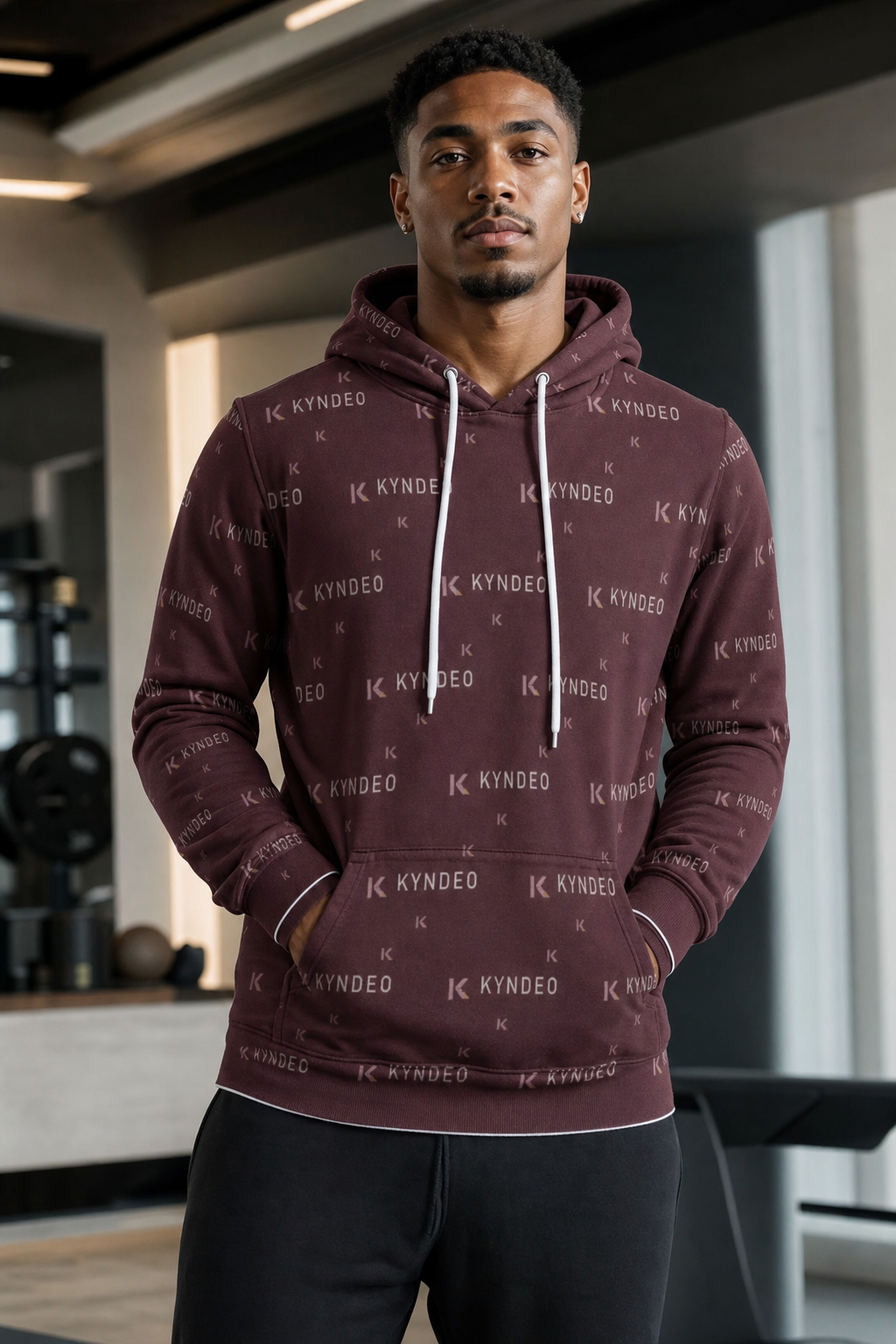 KYNDEO Obsidian House Hoodie - Oxblood