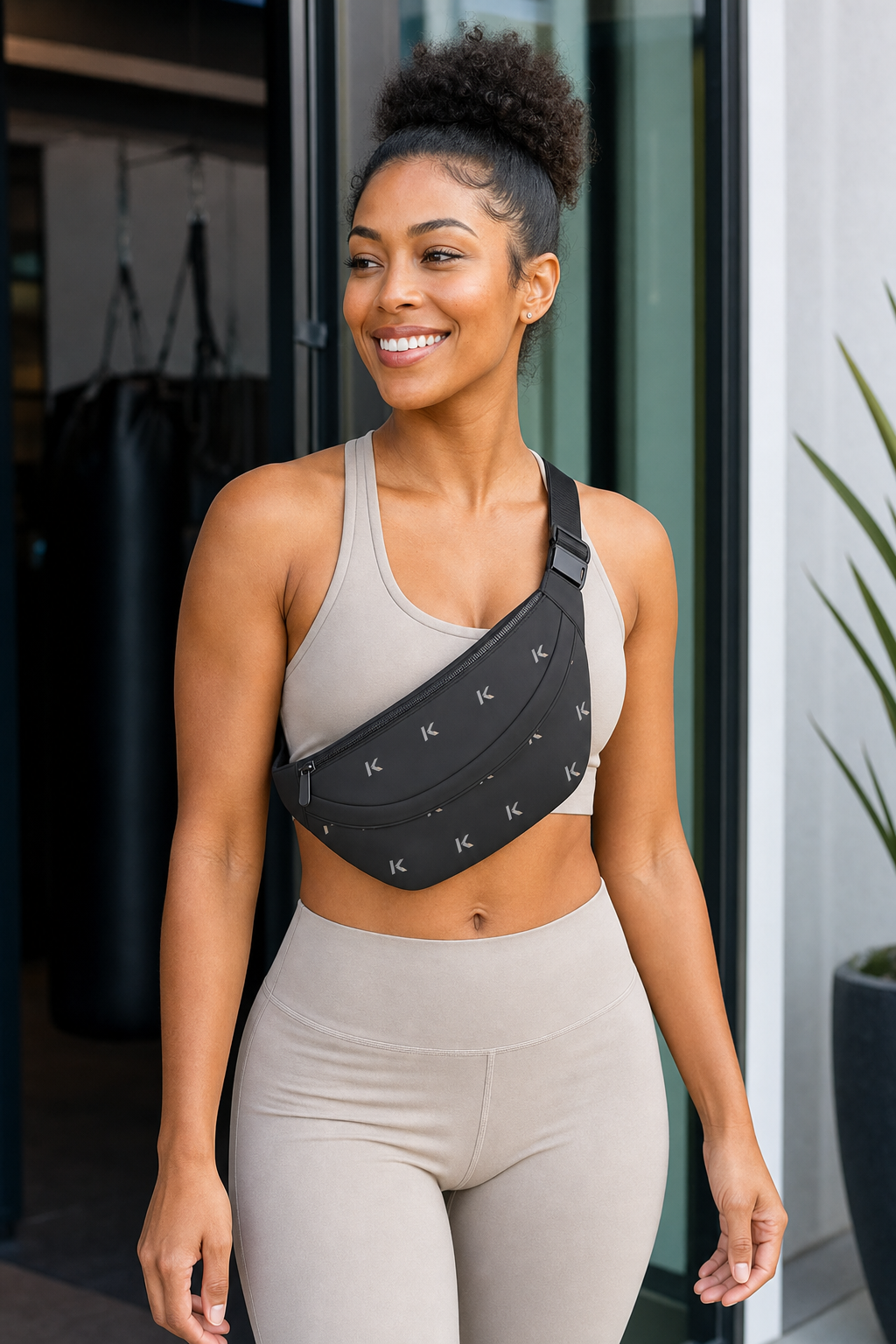 KYNDEO Motion Waist Bag - Noir Monogram