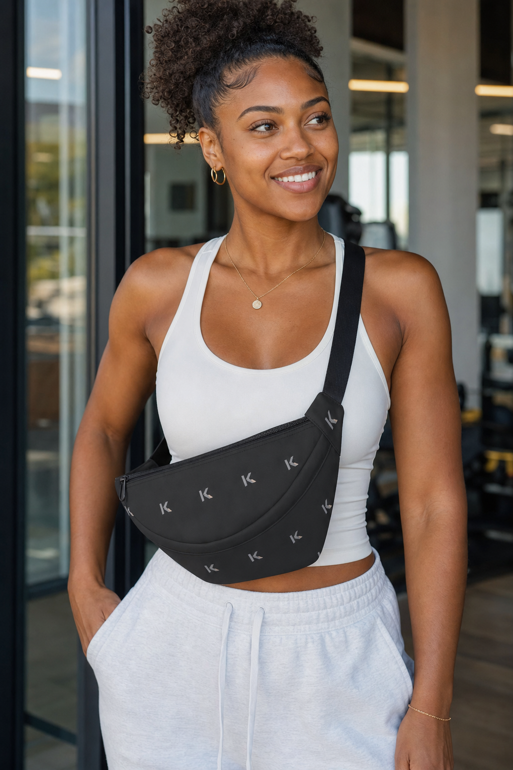 KYNDEO Motion Waist Bag - Noir Monogram