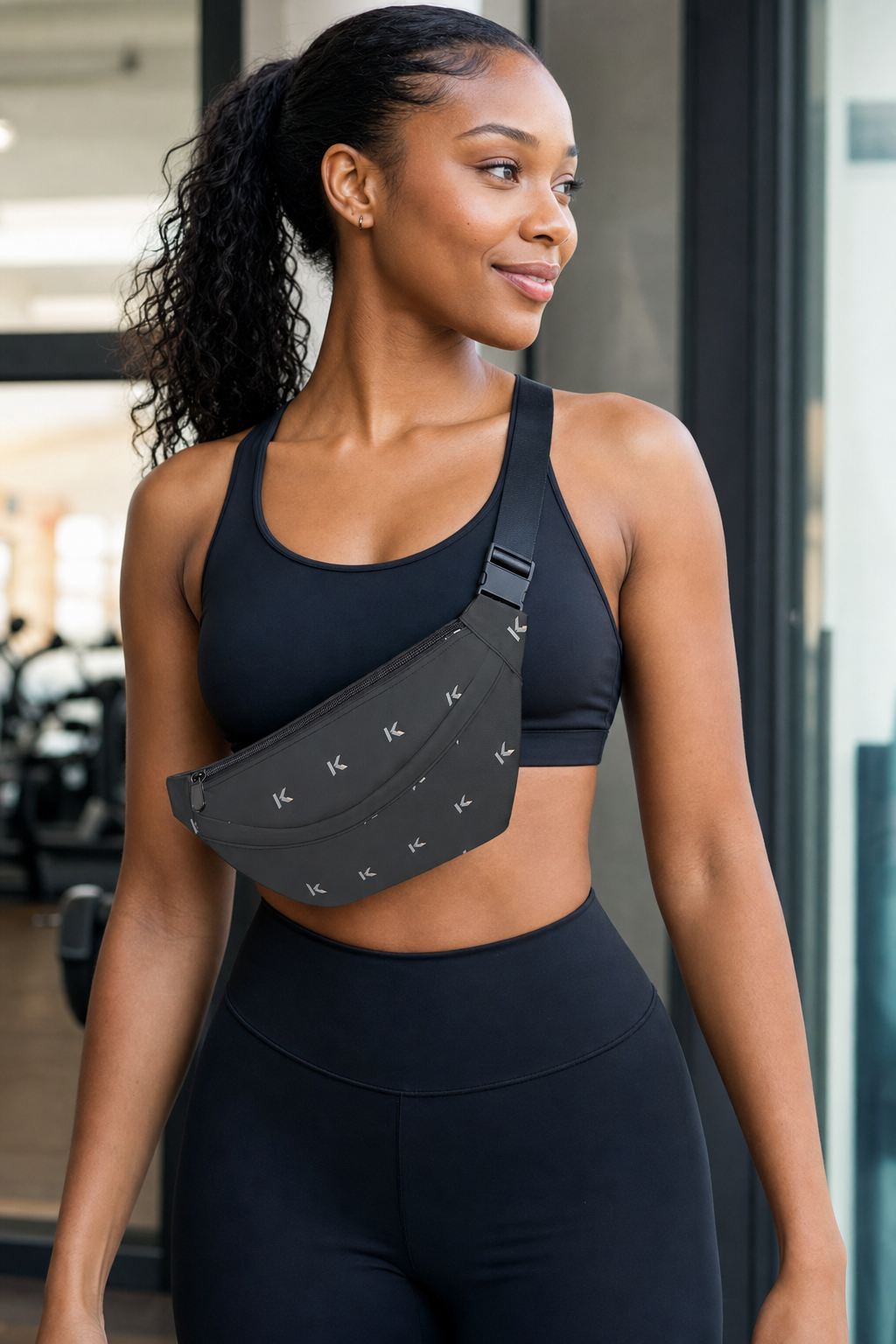 KYNDEO Motion Waist Bag - Noir Monogram