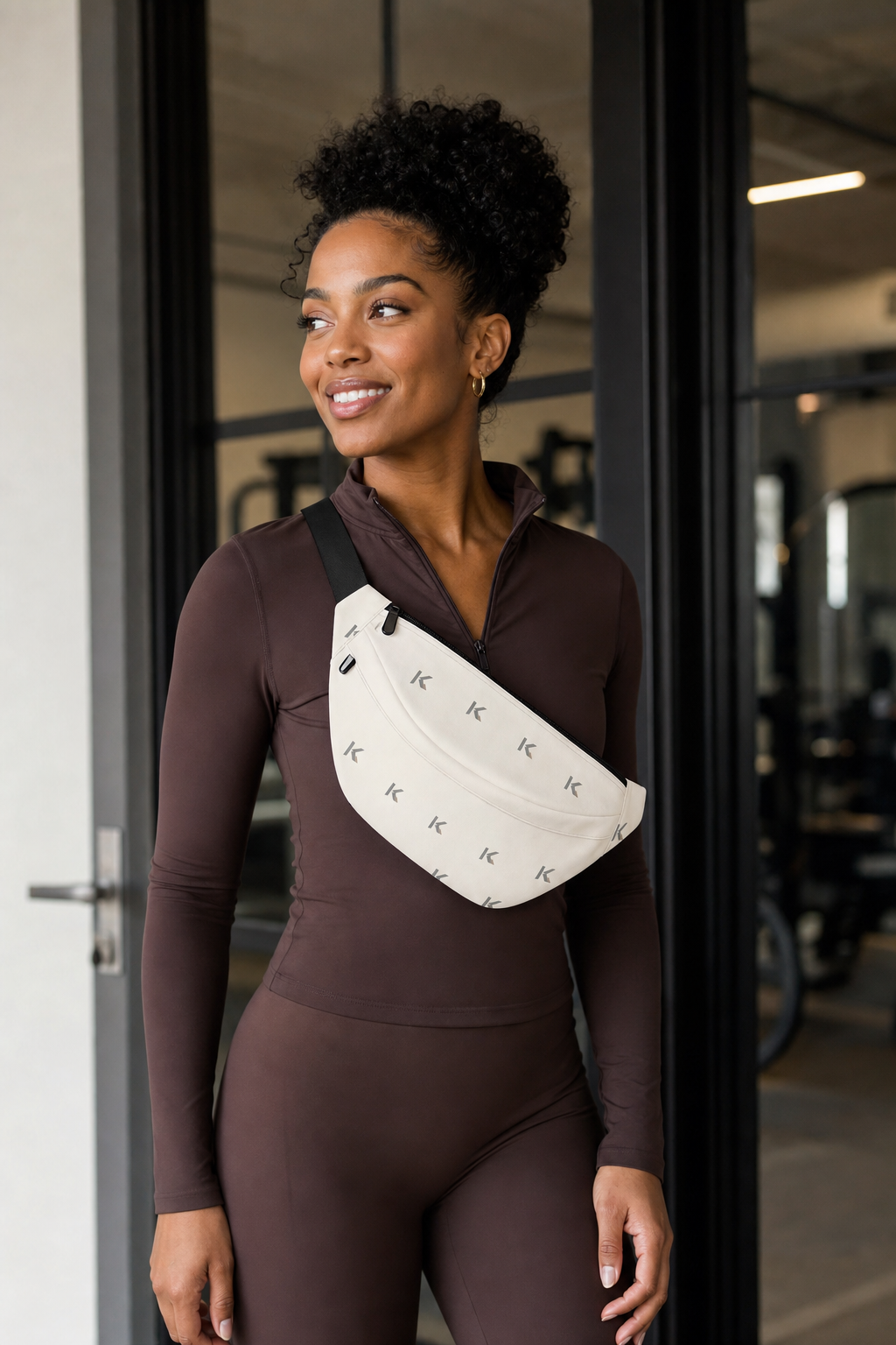 KYNDEO Motion Waist Bag - Ivory Monogram