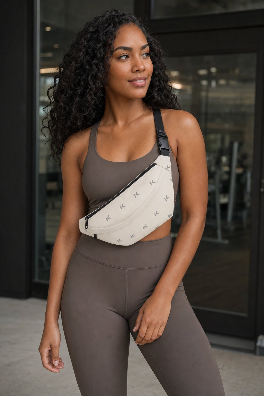 KYNDEO Motion Waist Bag - Ivory Monogram