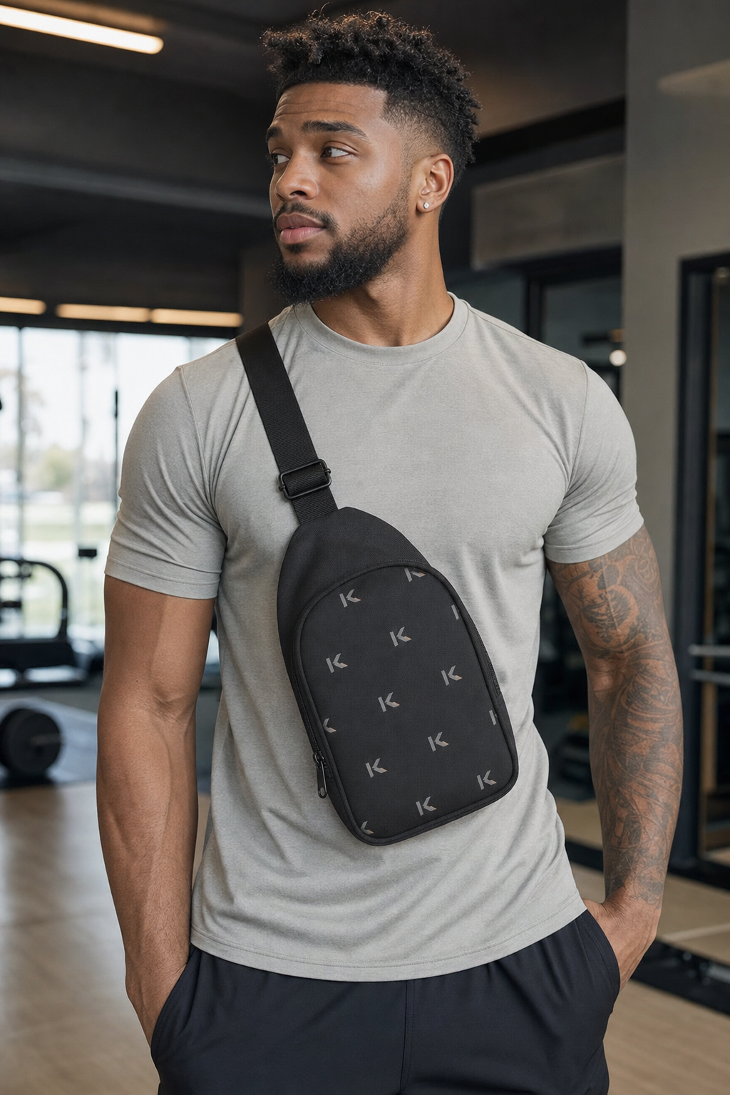KYNDEO Travel Crossbody - Noir Monogram