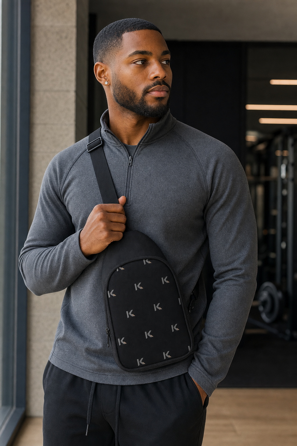 KYNDEO Travel Crossbody - Noir Monogram