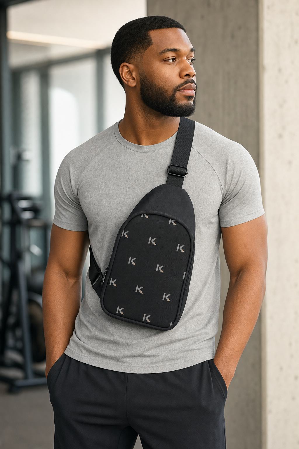 KYNDEO Travel Crossbody - Noir Monogram