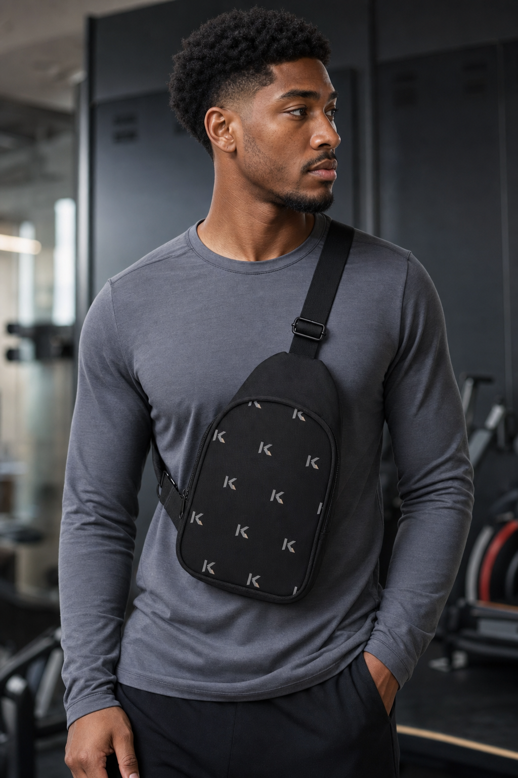 KYNDEO Travel Crossbody - Noir Monogram