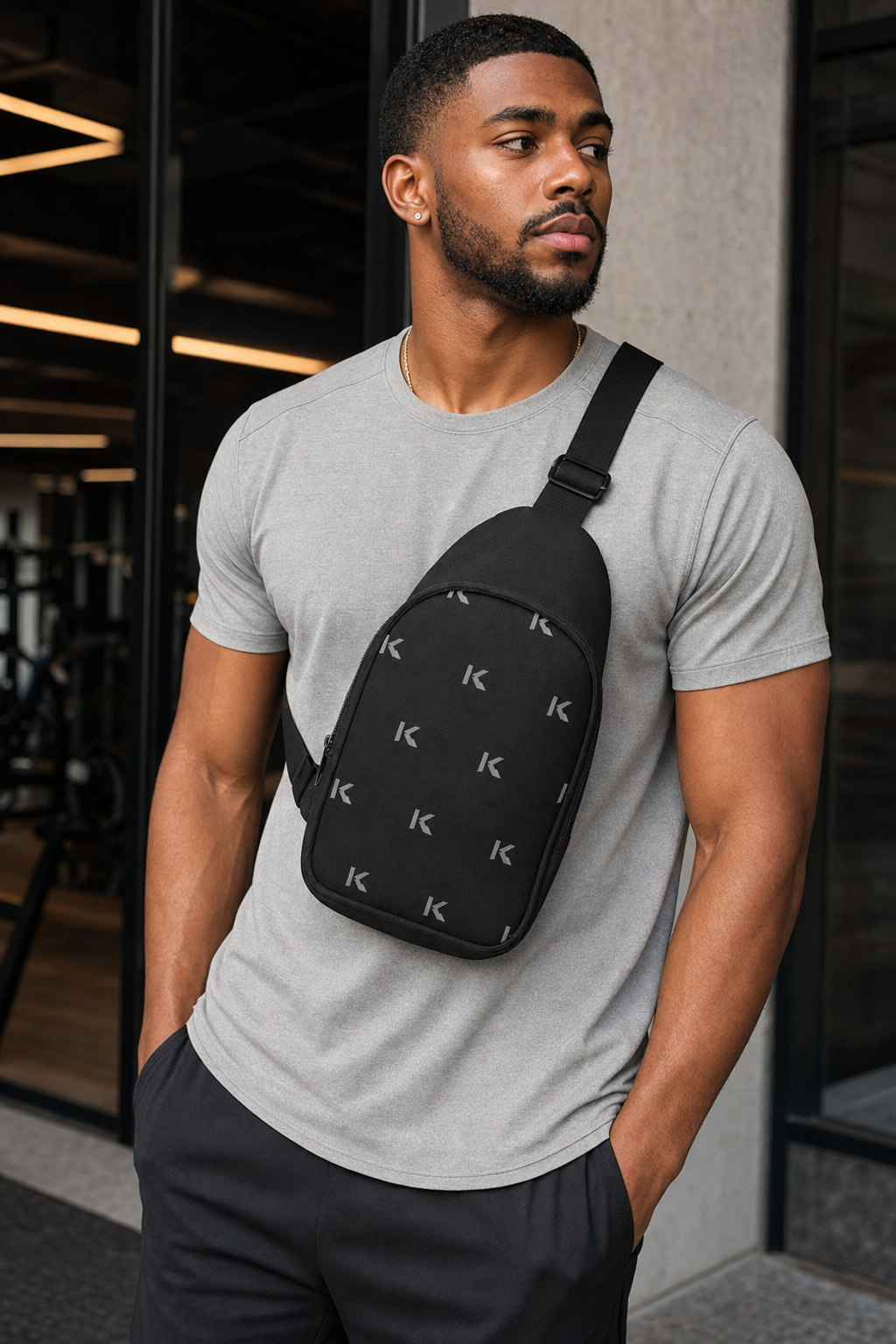 KYNDEO Travel Crossbody - Noir Monogram