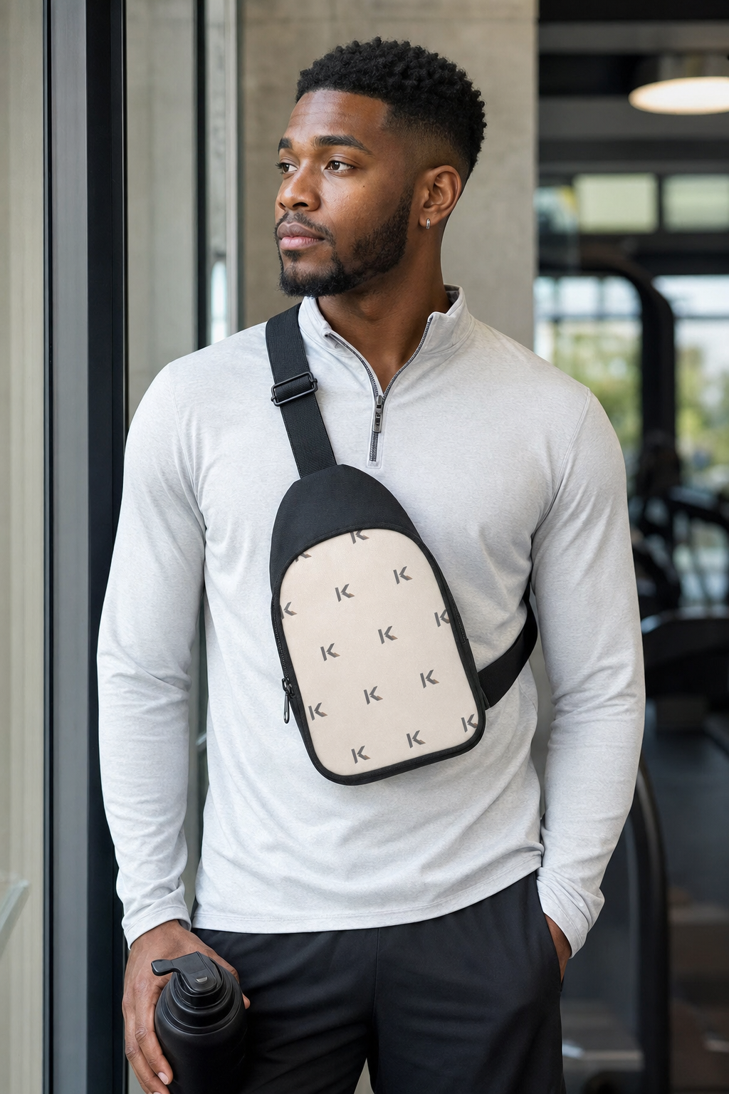 KYNDEO Travel Crossbody - Ivory Monogram