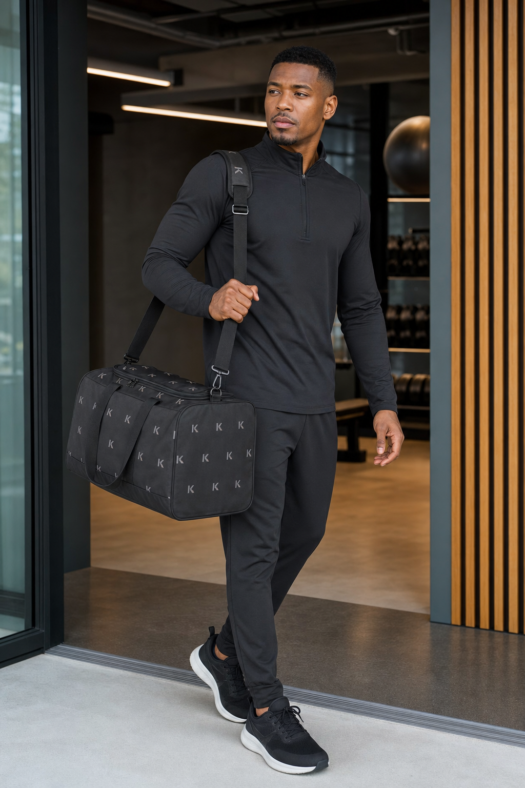 KYNDEO Motion Duffle Bag - Noir Monogram