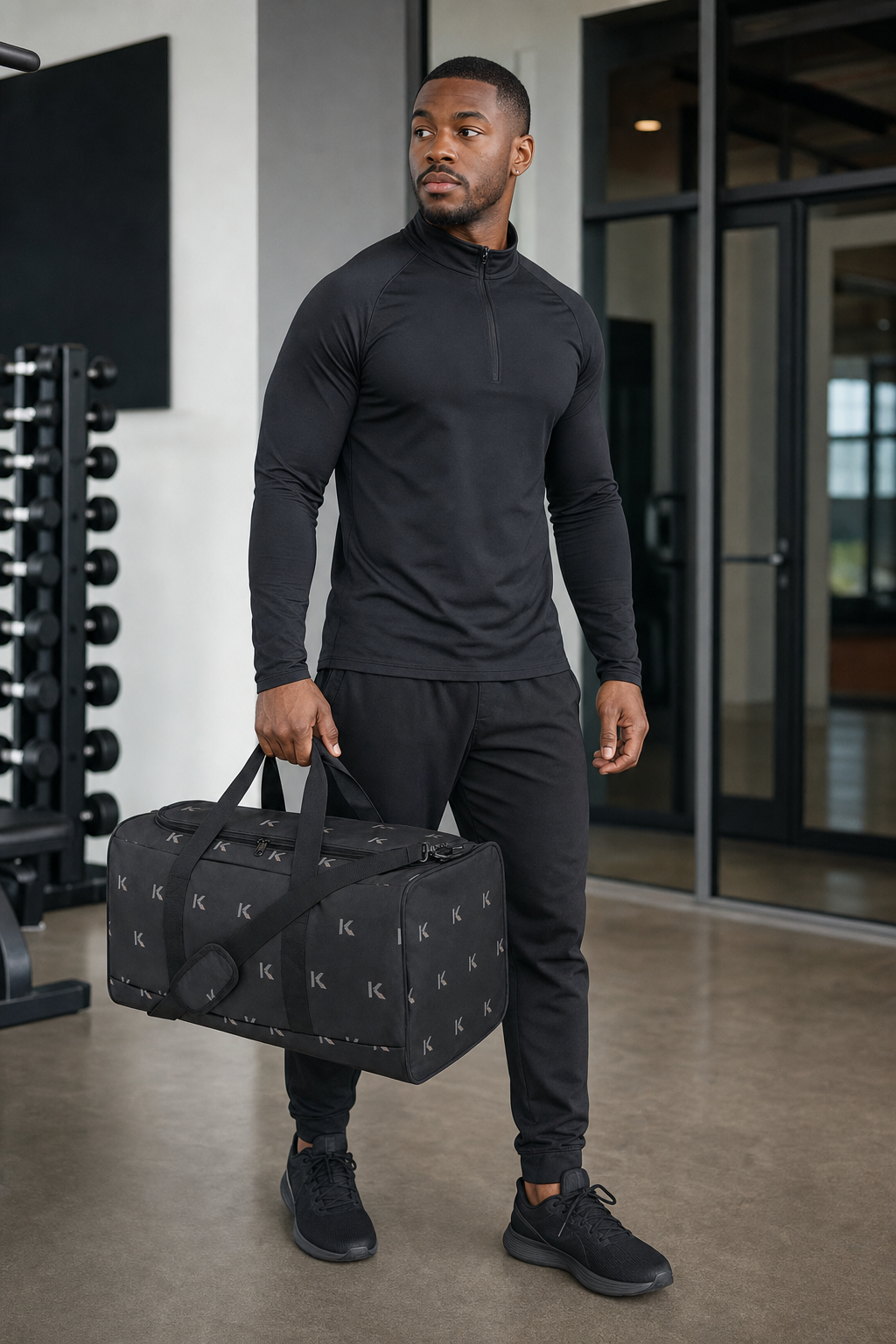 KYNDEO Motion Duffle Bag - Noir Monogram
