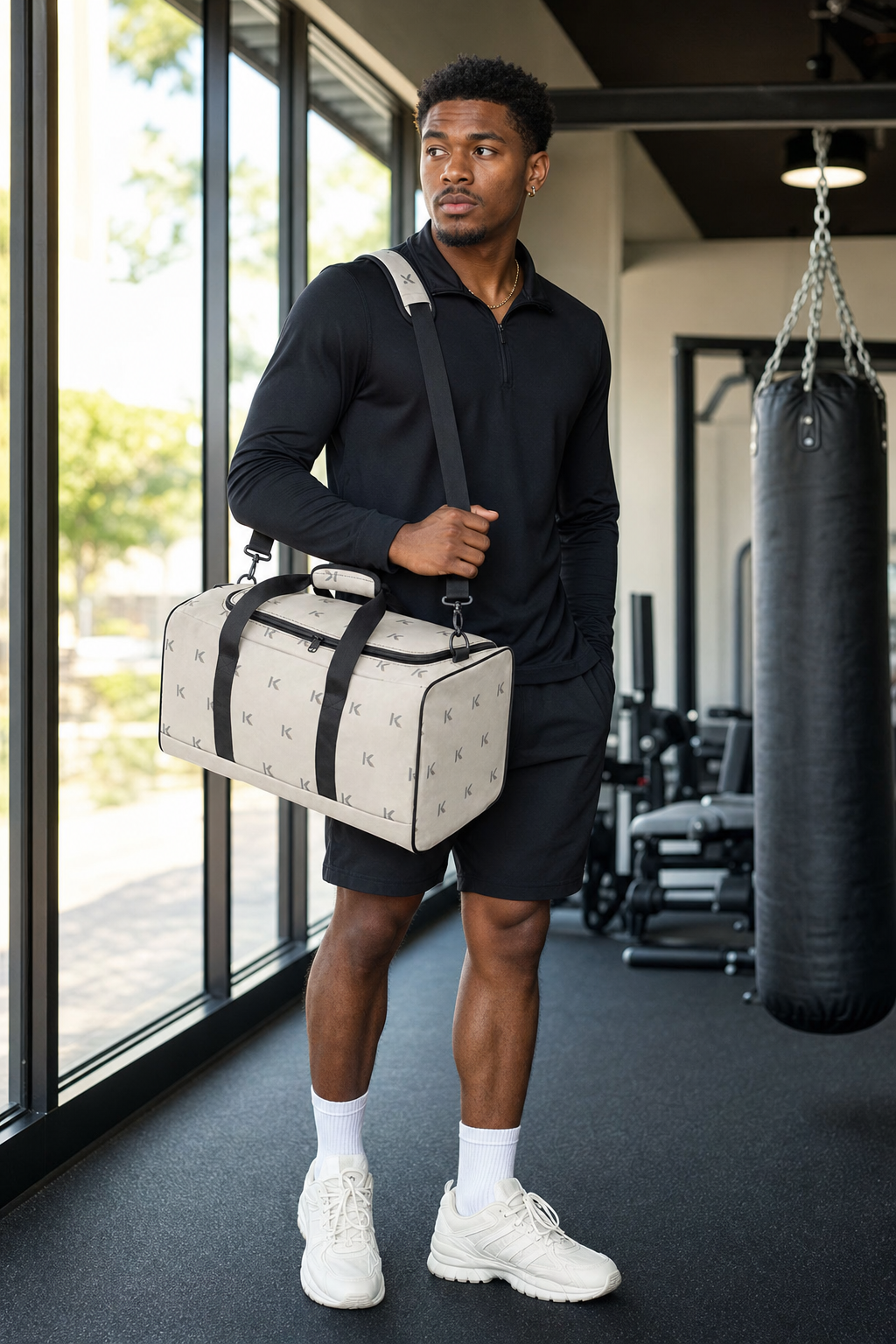 KYNDEO Motion Duffle Bag - Ivory Monogram