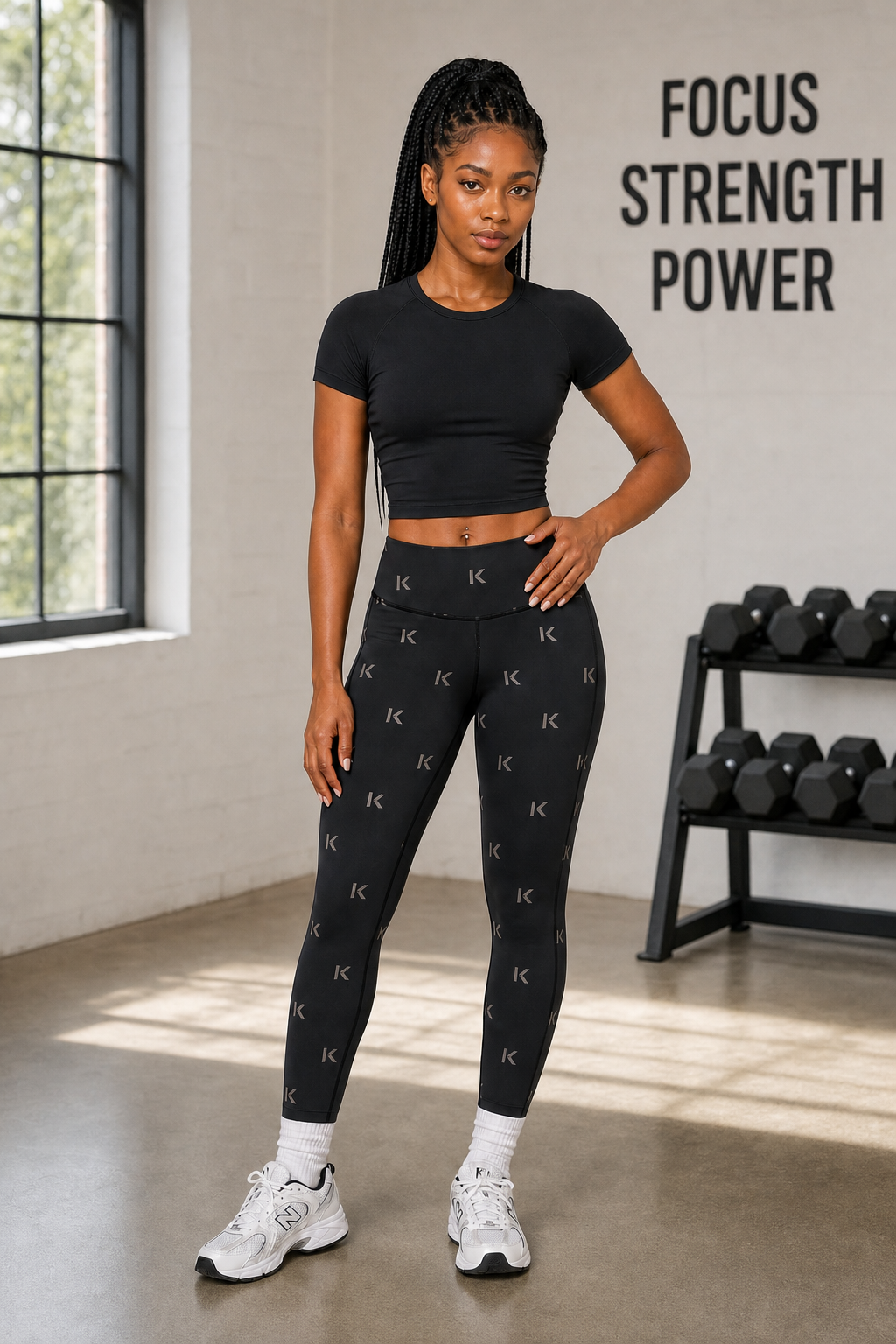 KYNDEO Formline Legging - Noir Monogram
