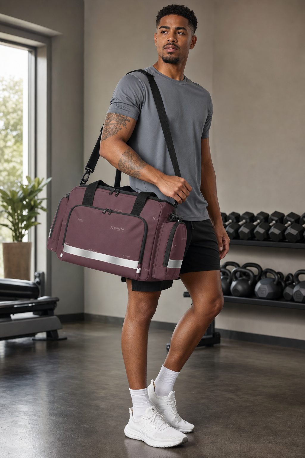 KYNDEO Onyx Utility Bag - Oxblood