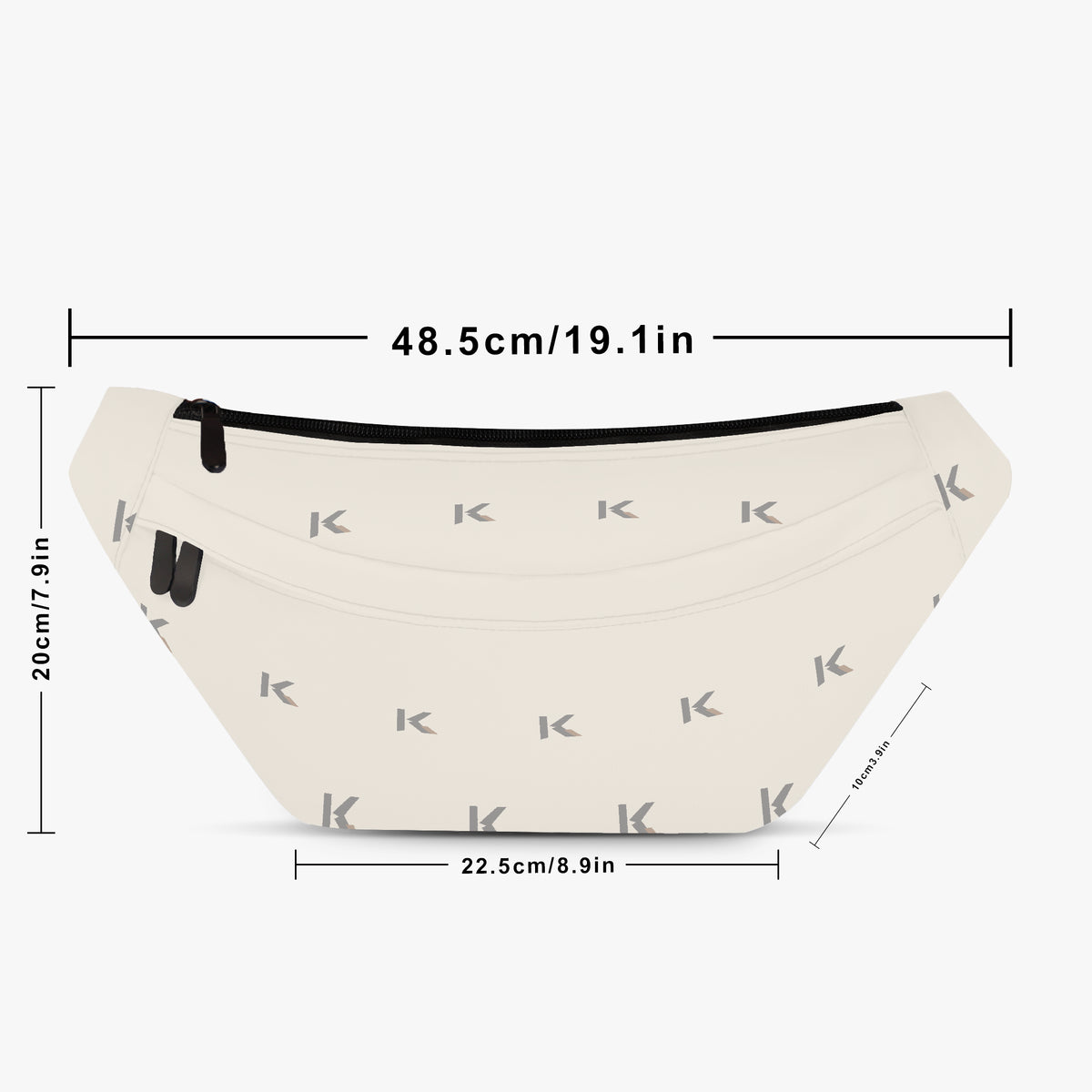 KYNDEO Motion Waist Bag - Ivory Monogram — product image