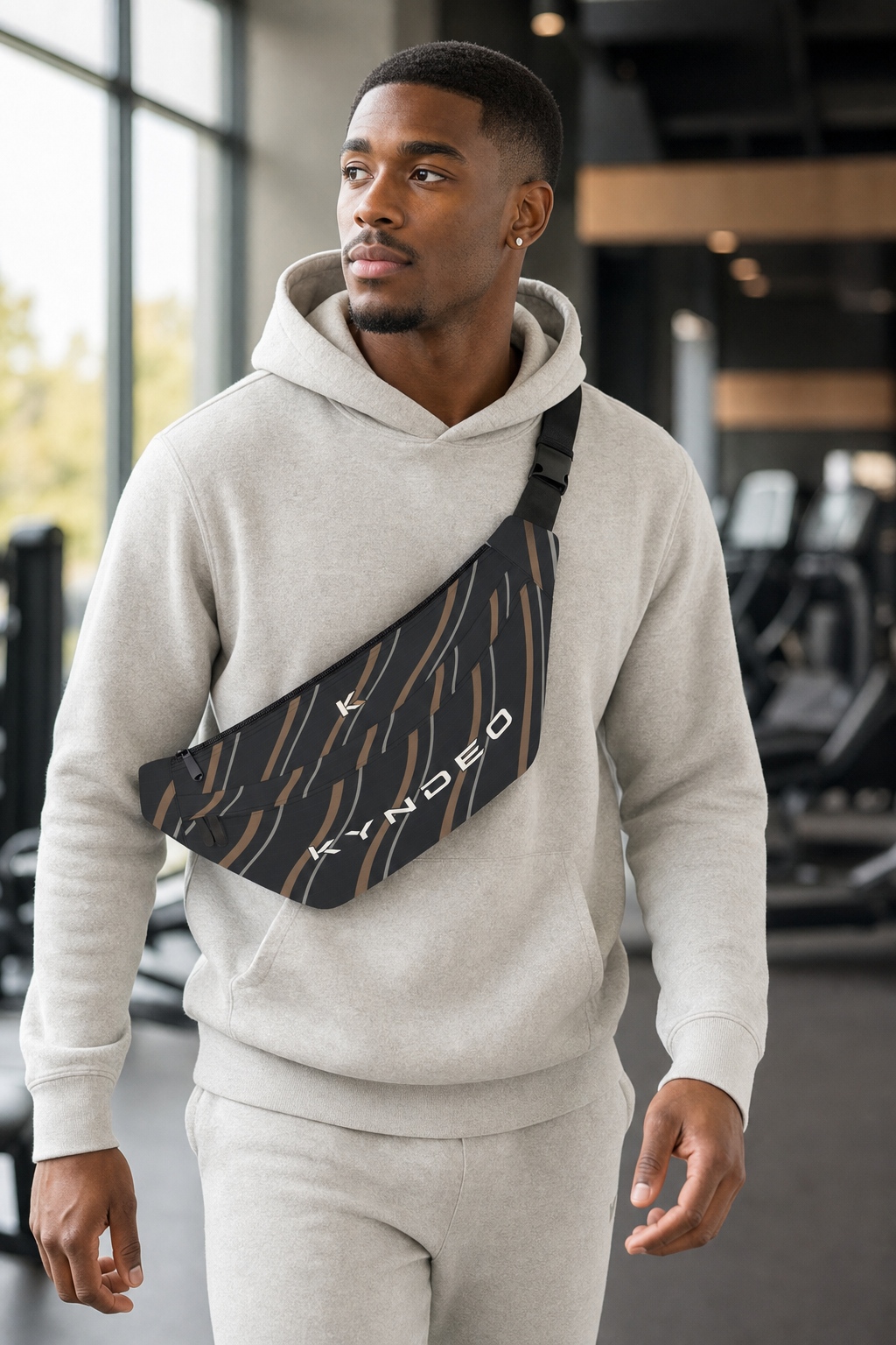 KYNDEO Motion Sling Fanny Pack - Noir Bronze