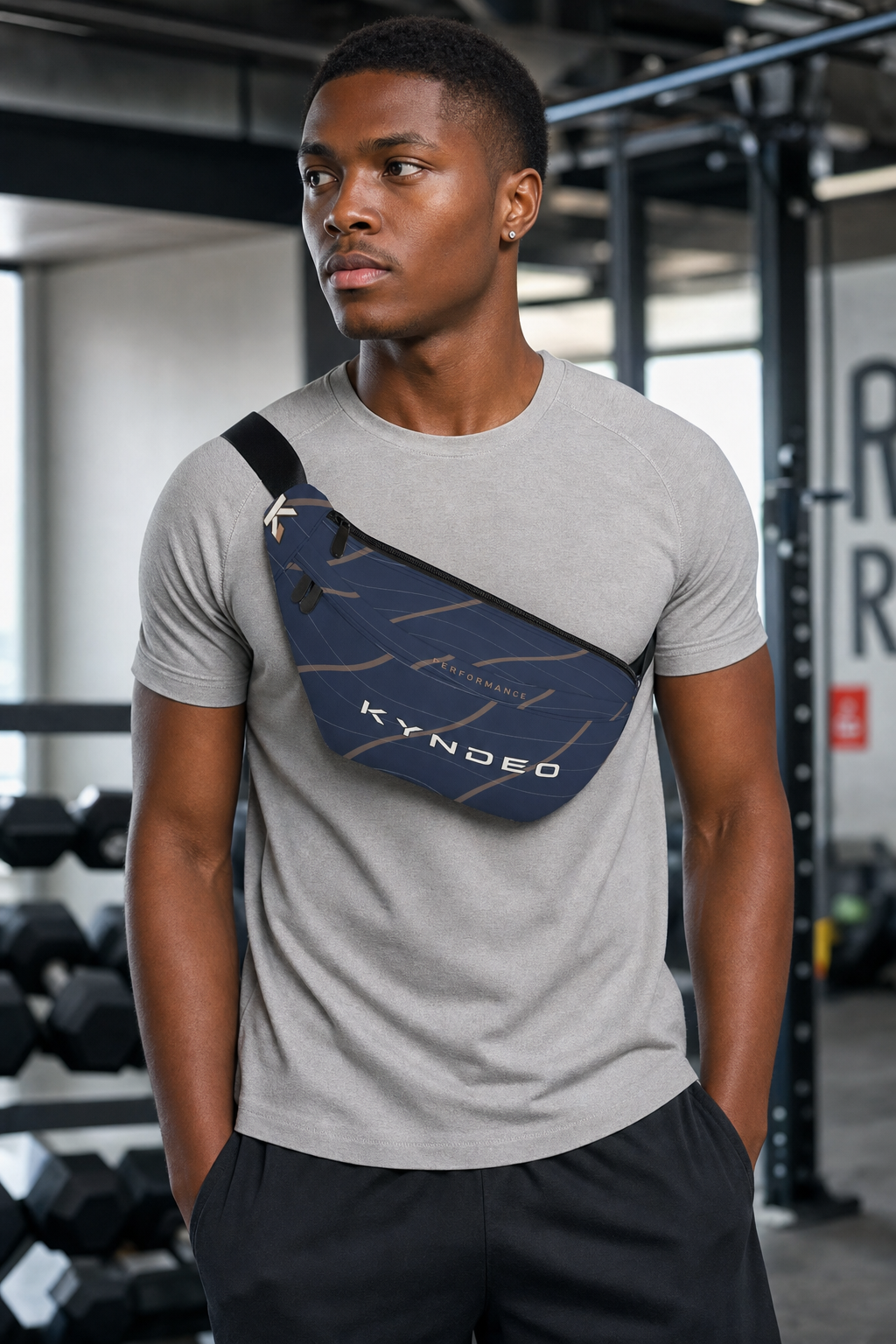 KYNDEO Motion Sling Fanny Pack - Midnight Navy