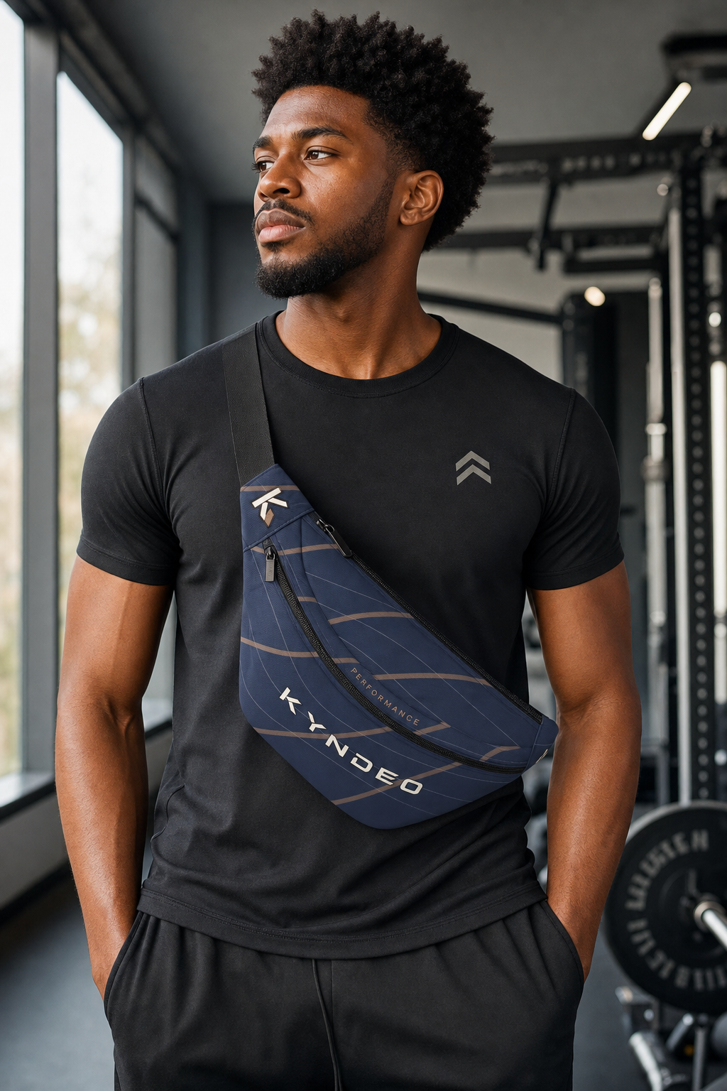 KYNDEO Motion Sling Fanny Pack - Midnight Navy