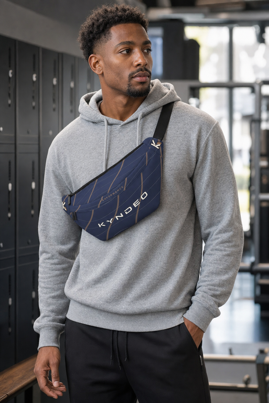 KYNDEO Motion Sling Fanny Pack - Midnight Navy