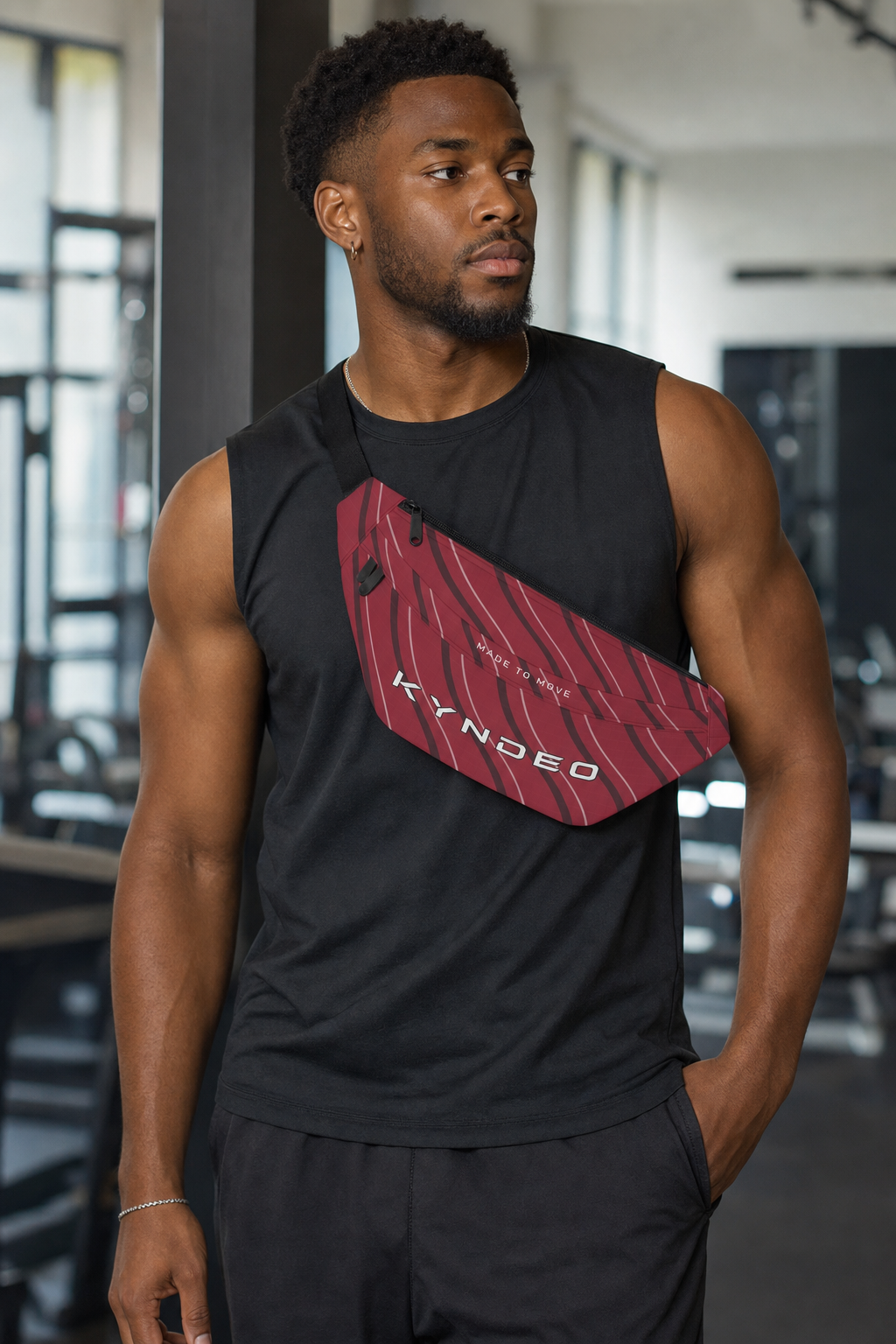 KYNDEO Motion Sling Fanny Pack - Crimson Rush