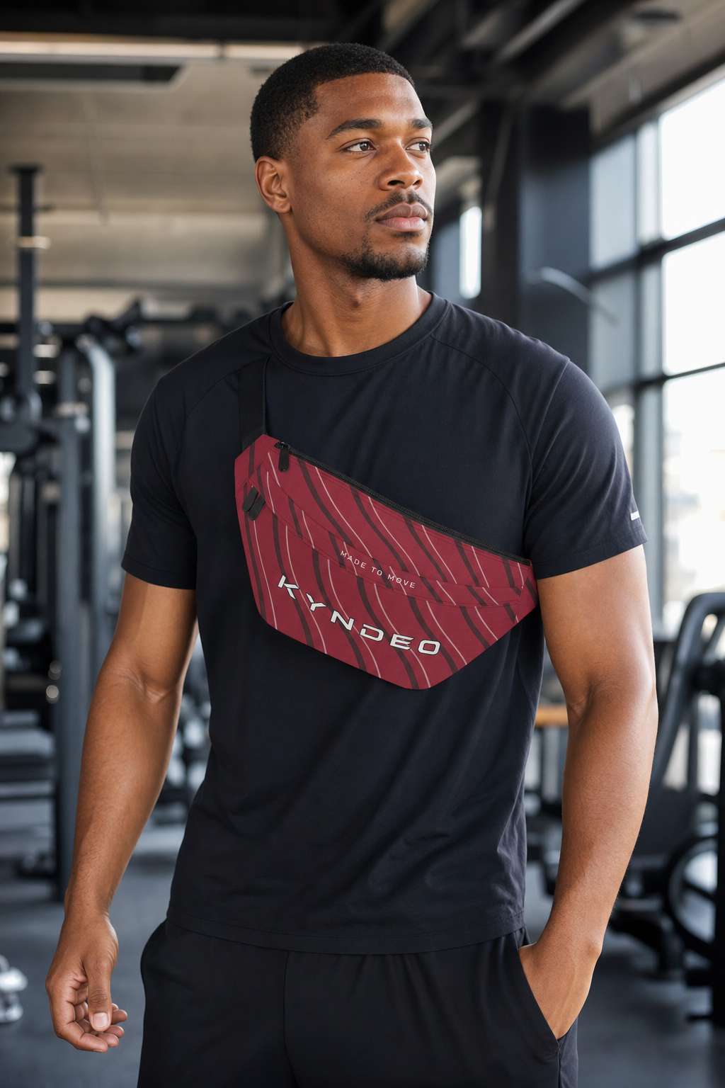 KYNDEO Motion Sling Fanny Pack - Crimson Rush