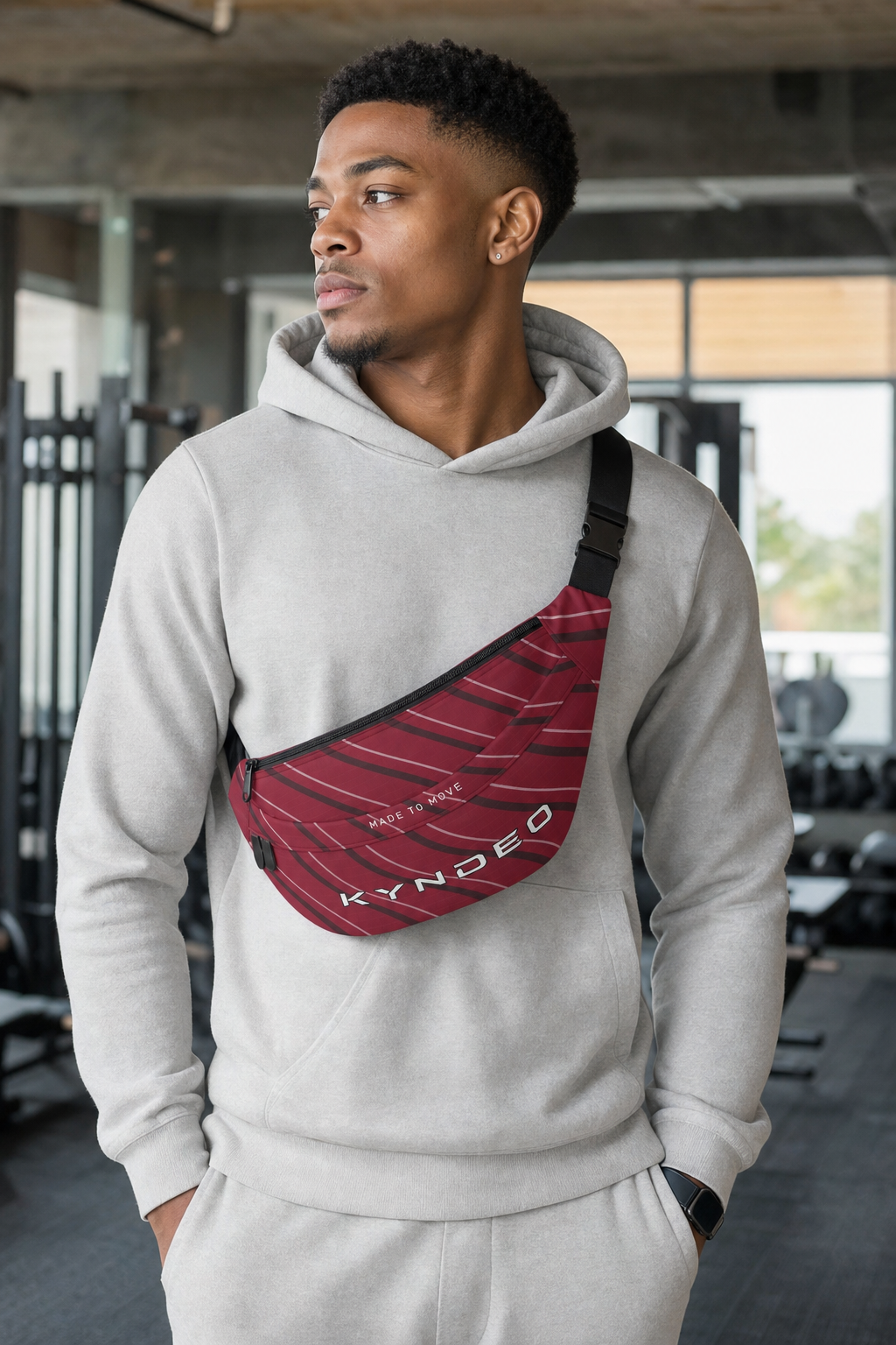 KYNDEO Motion Sling Fanny Pack - Crimson Rush