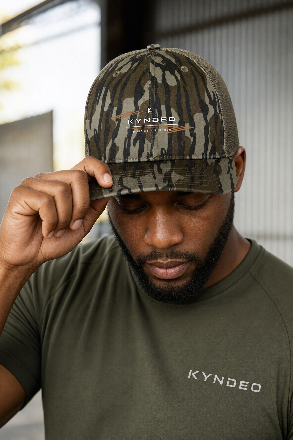 KYNDEO Terrain Camo Mesh Trucker Hat
