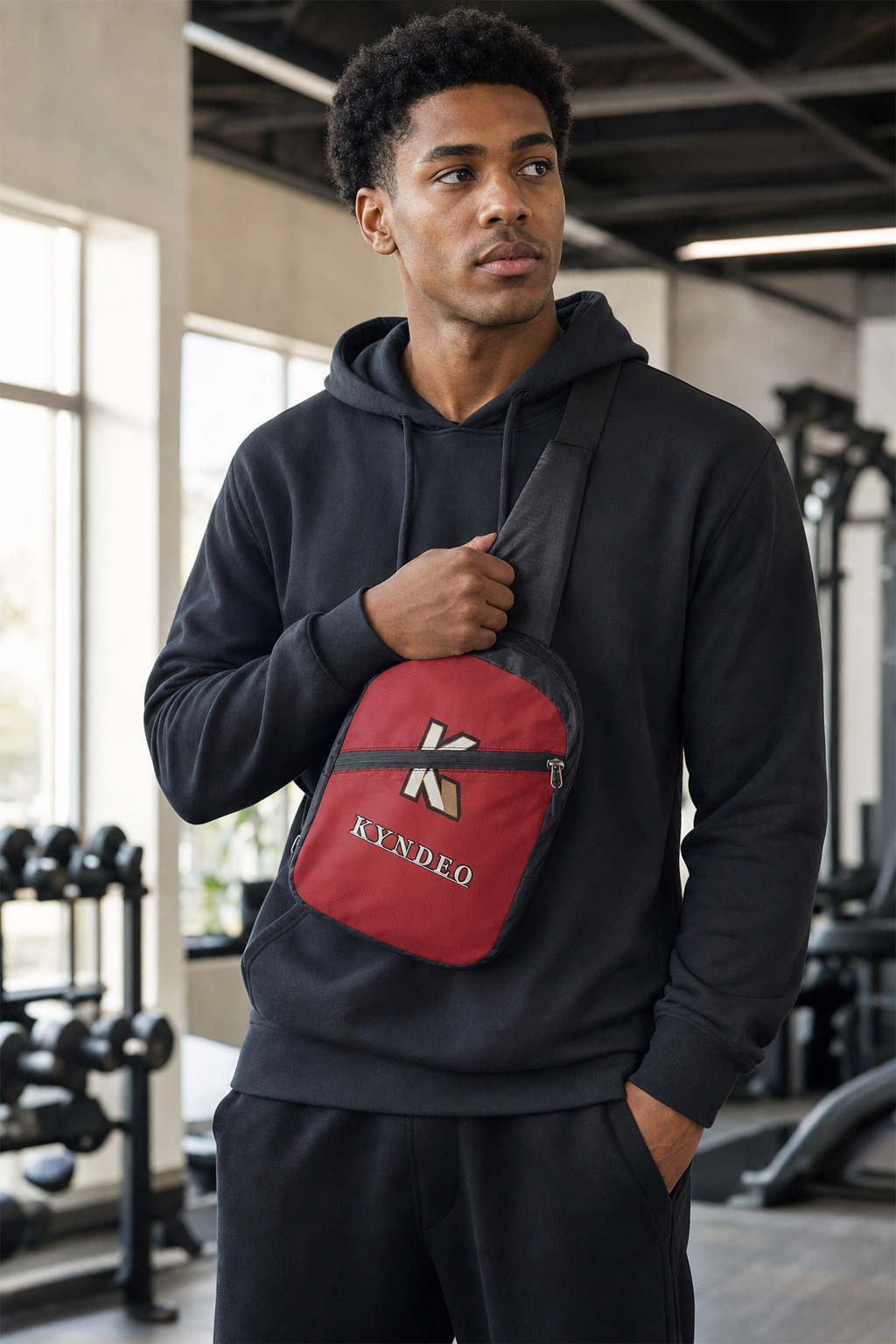 KYNDEO Everyday Shoulder Bag - Crimson Red