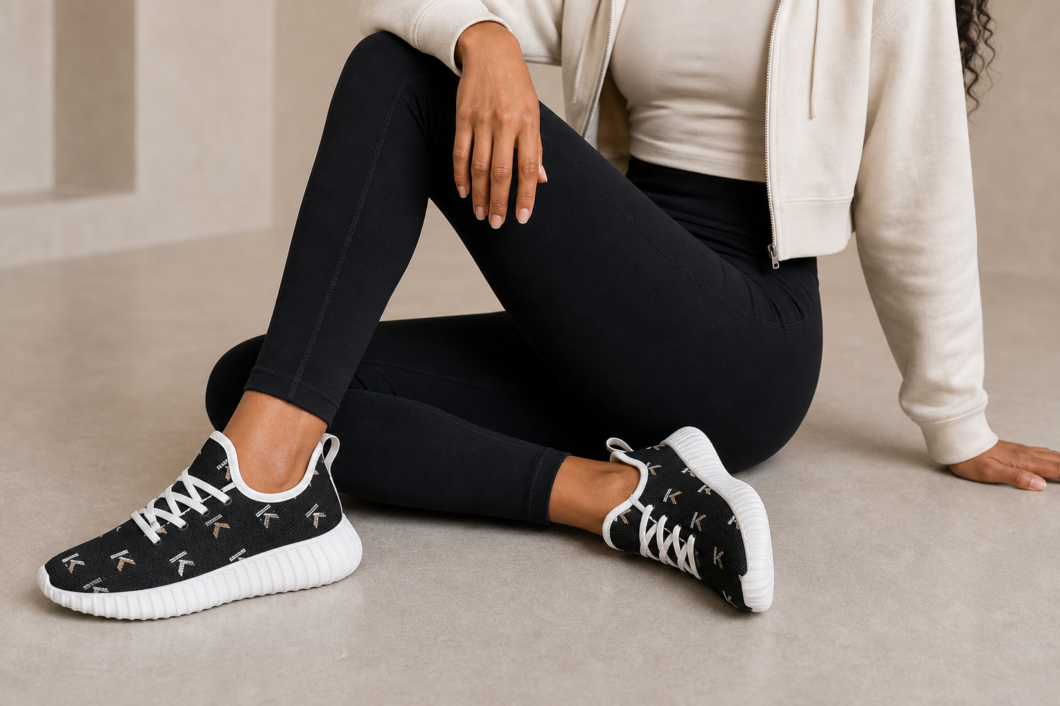 KYNDEO Crown Sneaker — Black-owned activewear sneakers built for motion, travel, and gym-to-street style