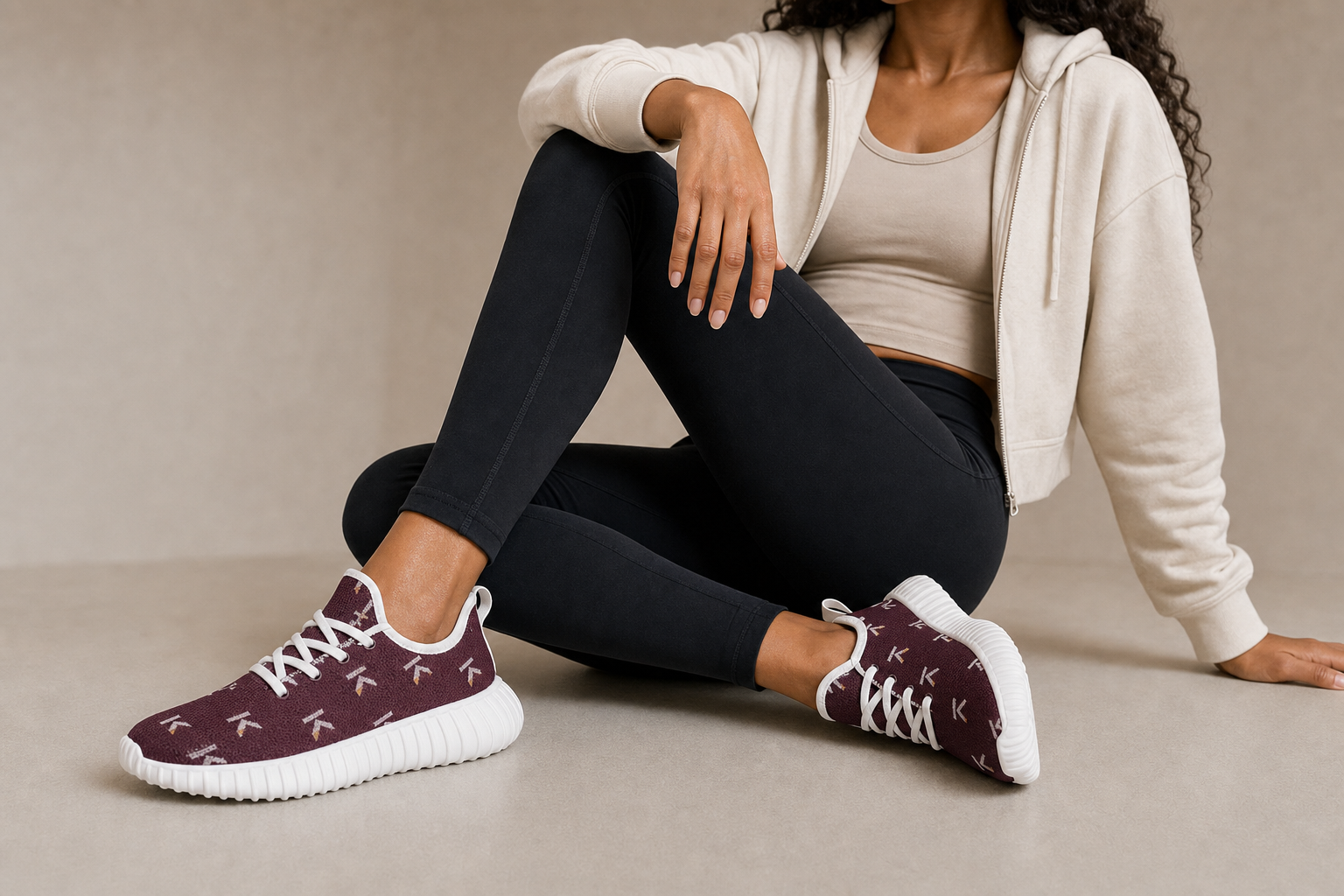 KYNDEO Crown Sneaker — Black-owned activewear sneakers built for motion, travel, and gym-to-street style