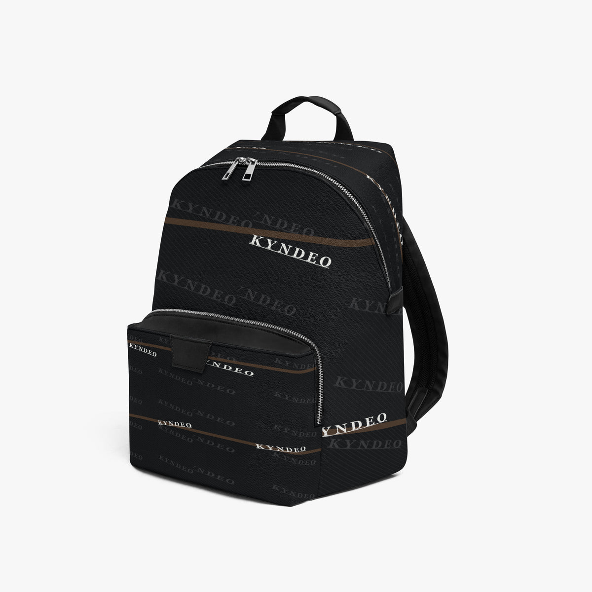 KYNDEO Leather Backpack - Noir Signature — product image