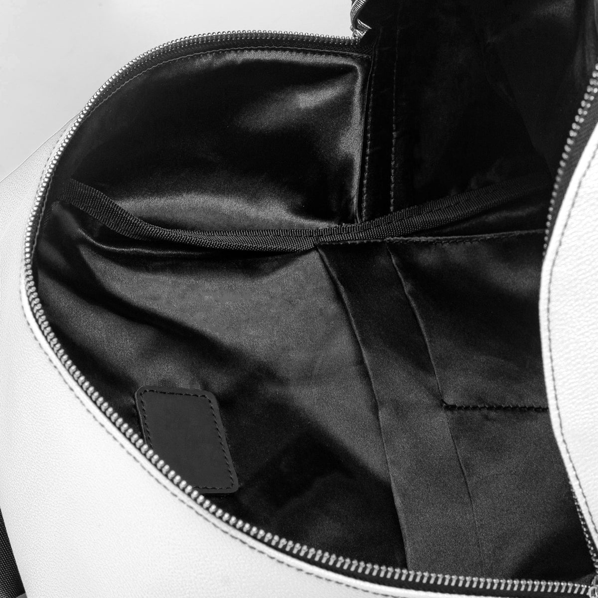 KYNDEO Leather Backpack - Noir Ivory — product image