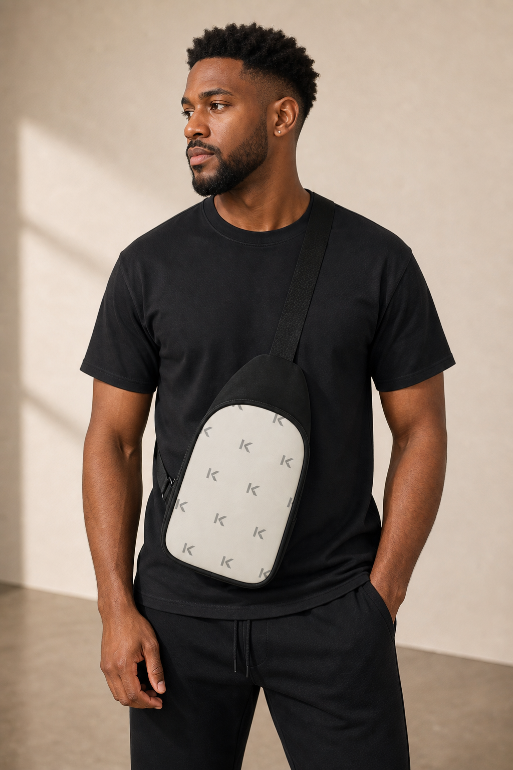 KYNDEO Travel Crossbody — Black-owned premium activewear crossbody bag for travel, errands, and everyday carry